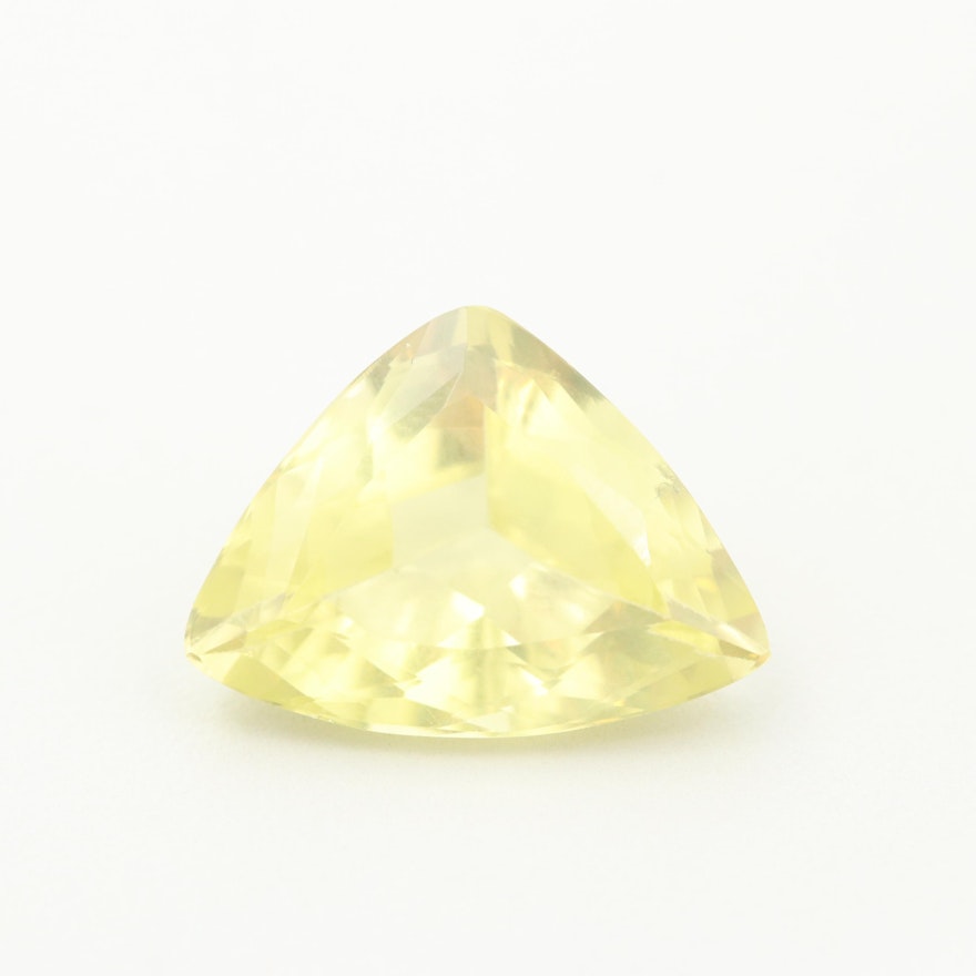 Loose 10.28 CT Citrine Gemstone