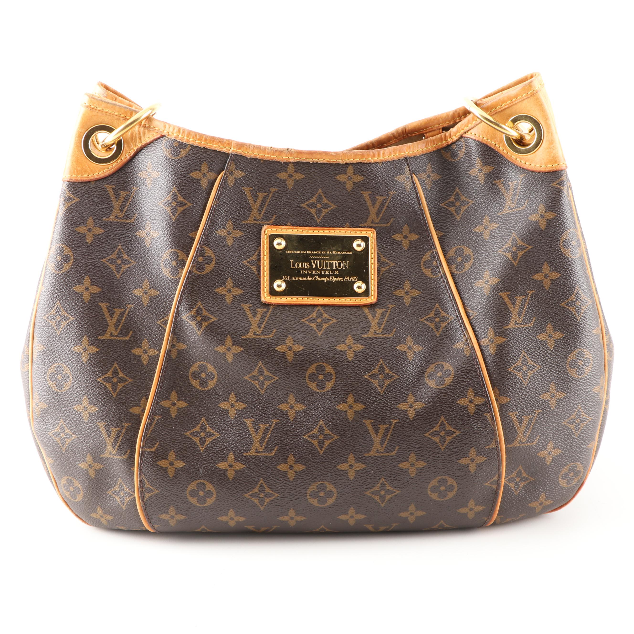 Louis Vuitton Monogram Galliera Inventeur Classic Hobo Bag