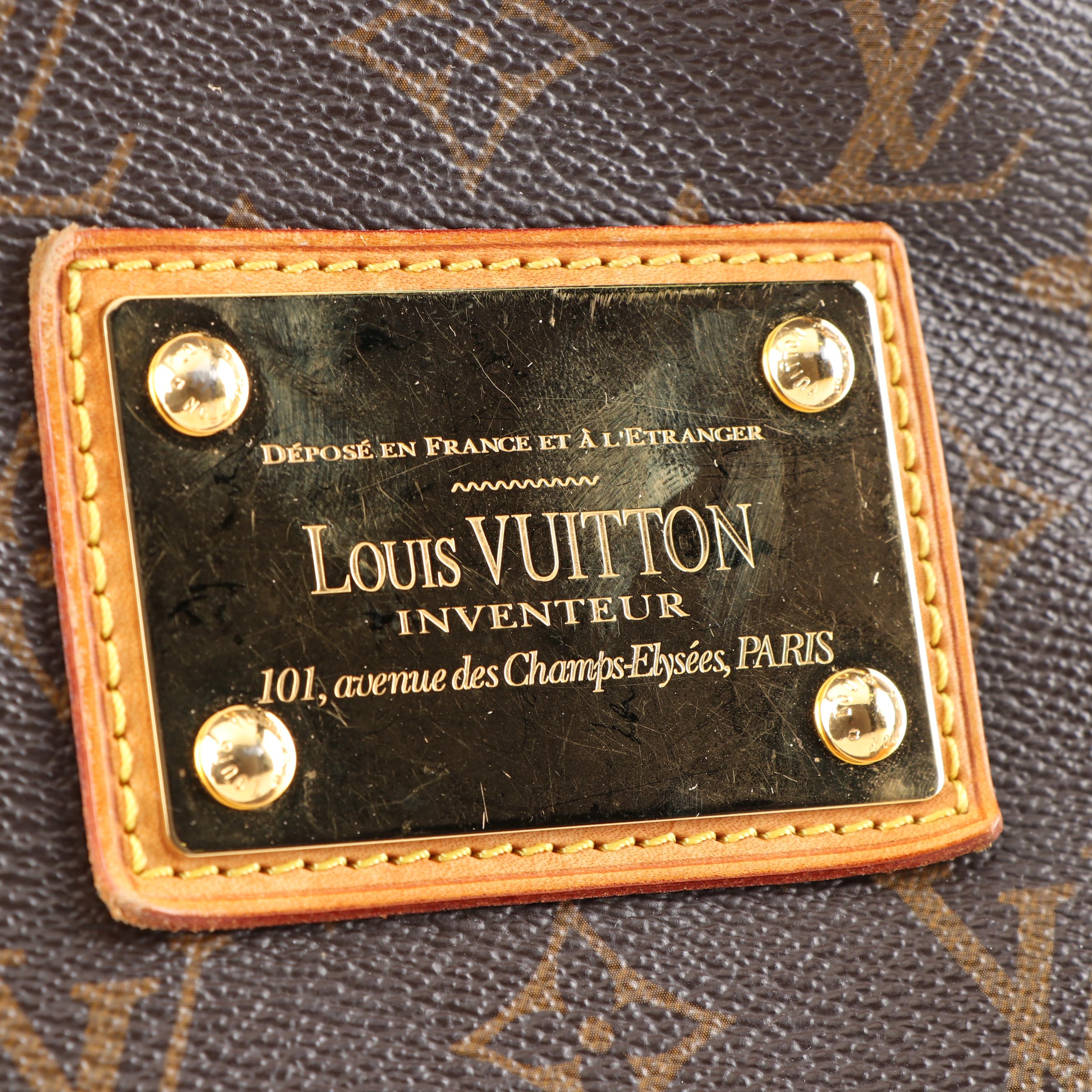 Louis Vuitton Monogram Galliera Inventeur Classic Hobo Bag