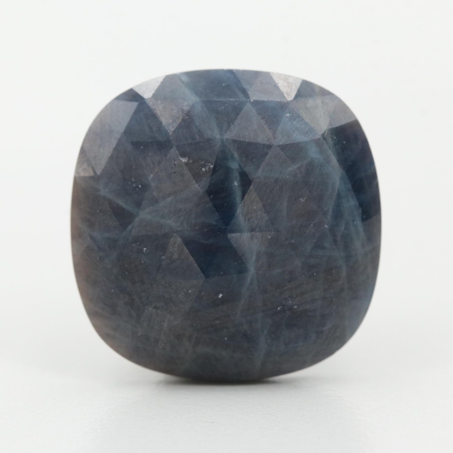 Loose 17.35 CT Blue Sapphire Gemstone