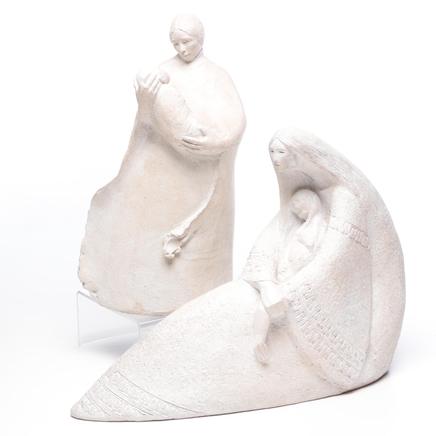 Willow Woosen for Austin Production Sculptures Mother and Child