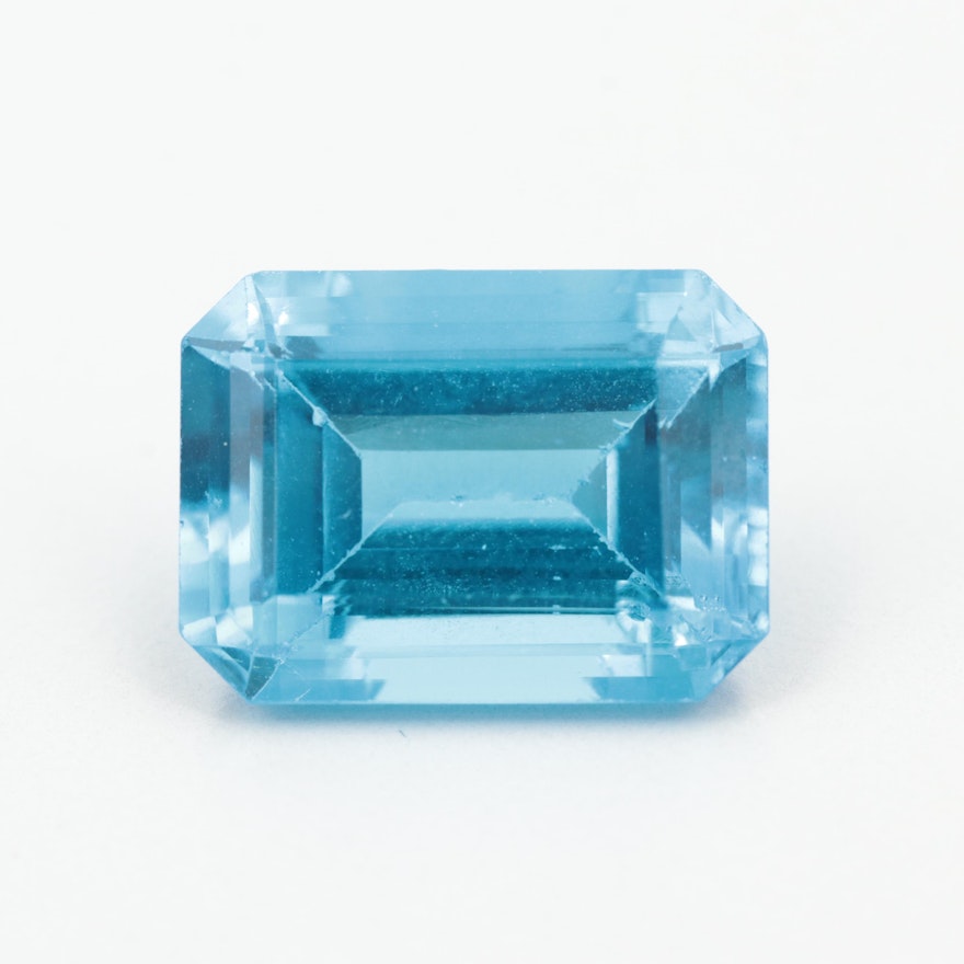 Loose 14.41 CT Topaz Gemstone