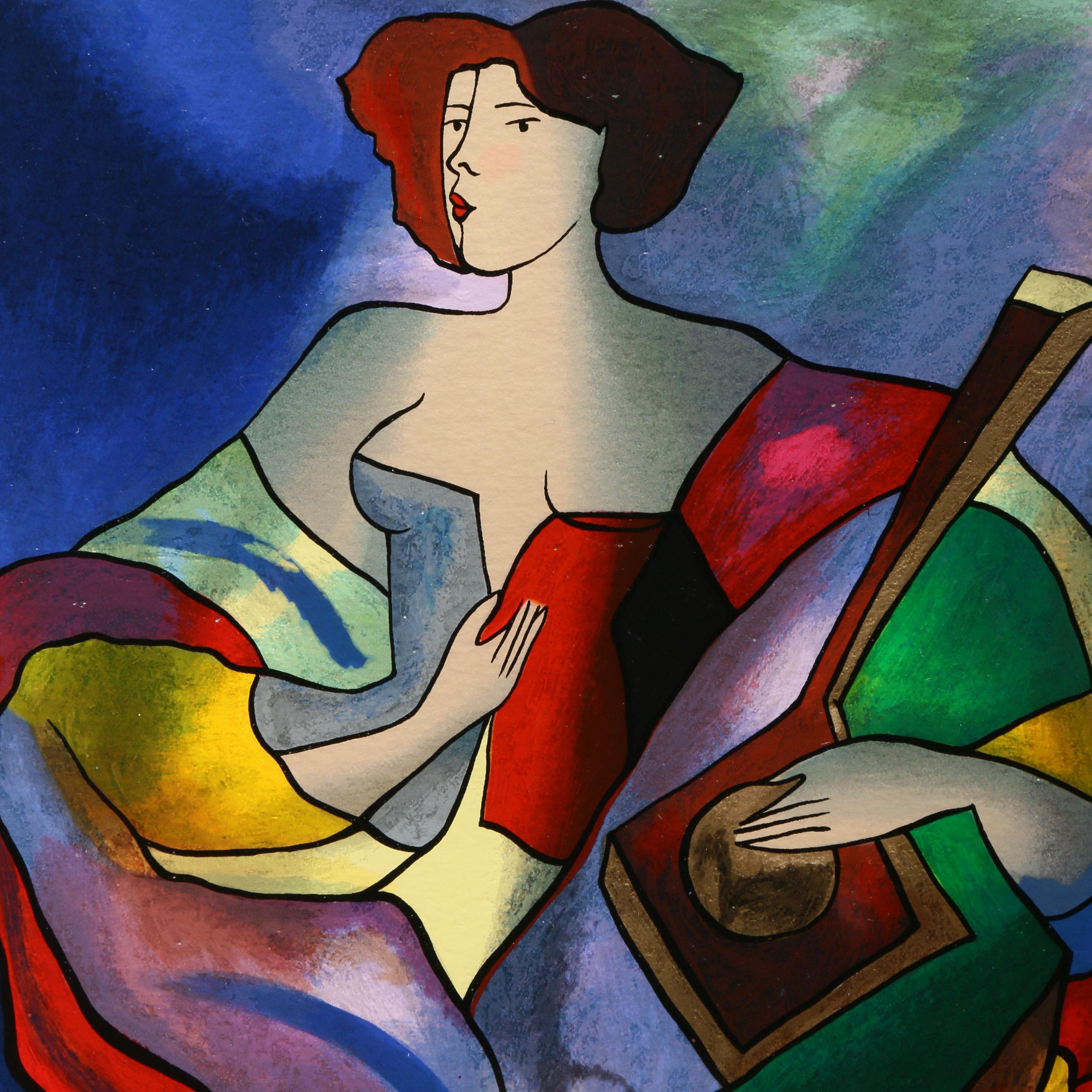 Linda Le Kinff Limited Edition Serigraph "Nuit d'Orient"