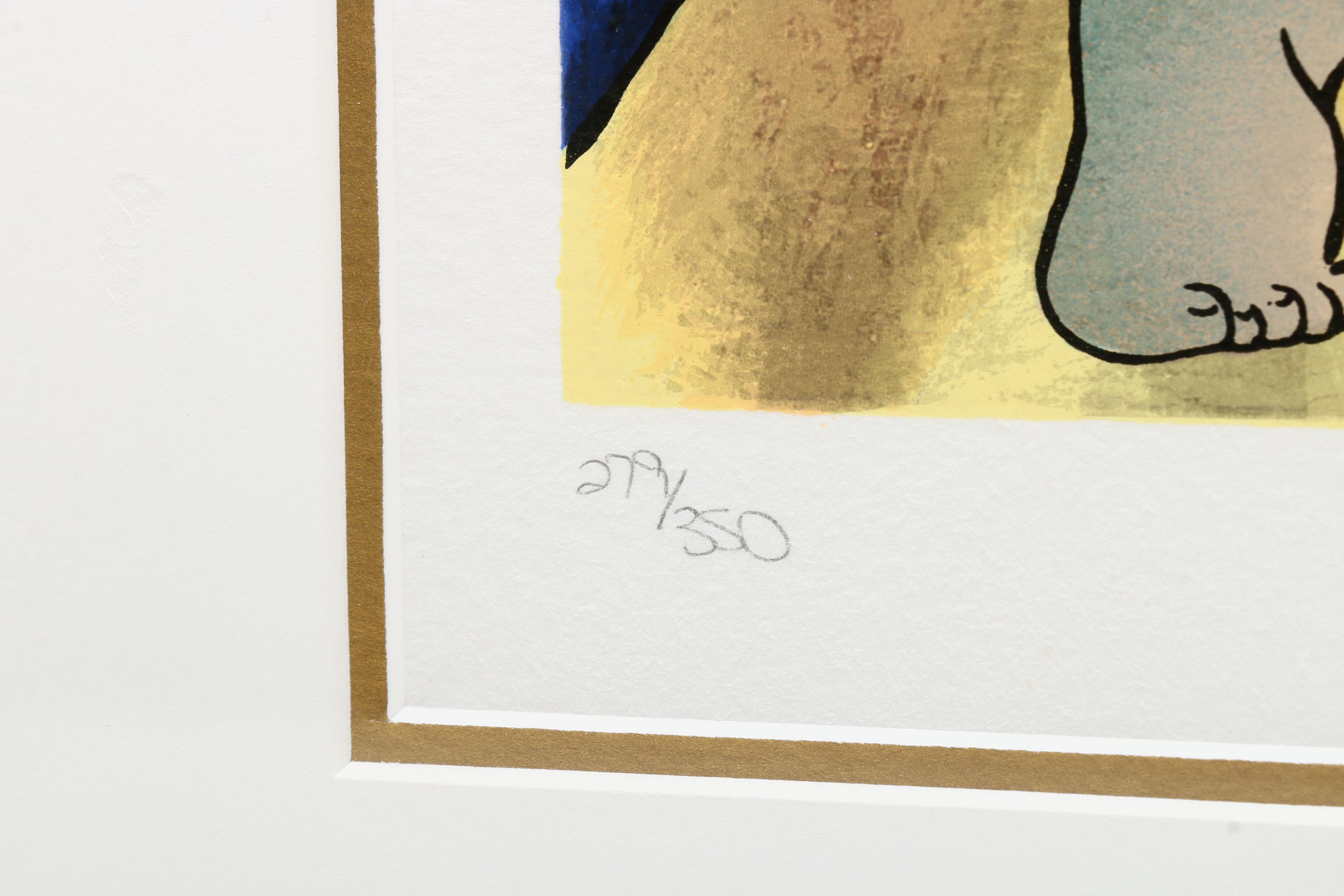 Linda Le Kinff Limited Edition Serigraph "Nuit d'Orient"