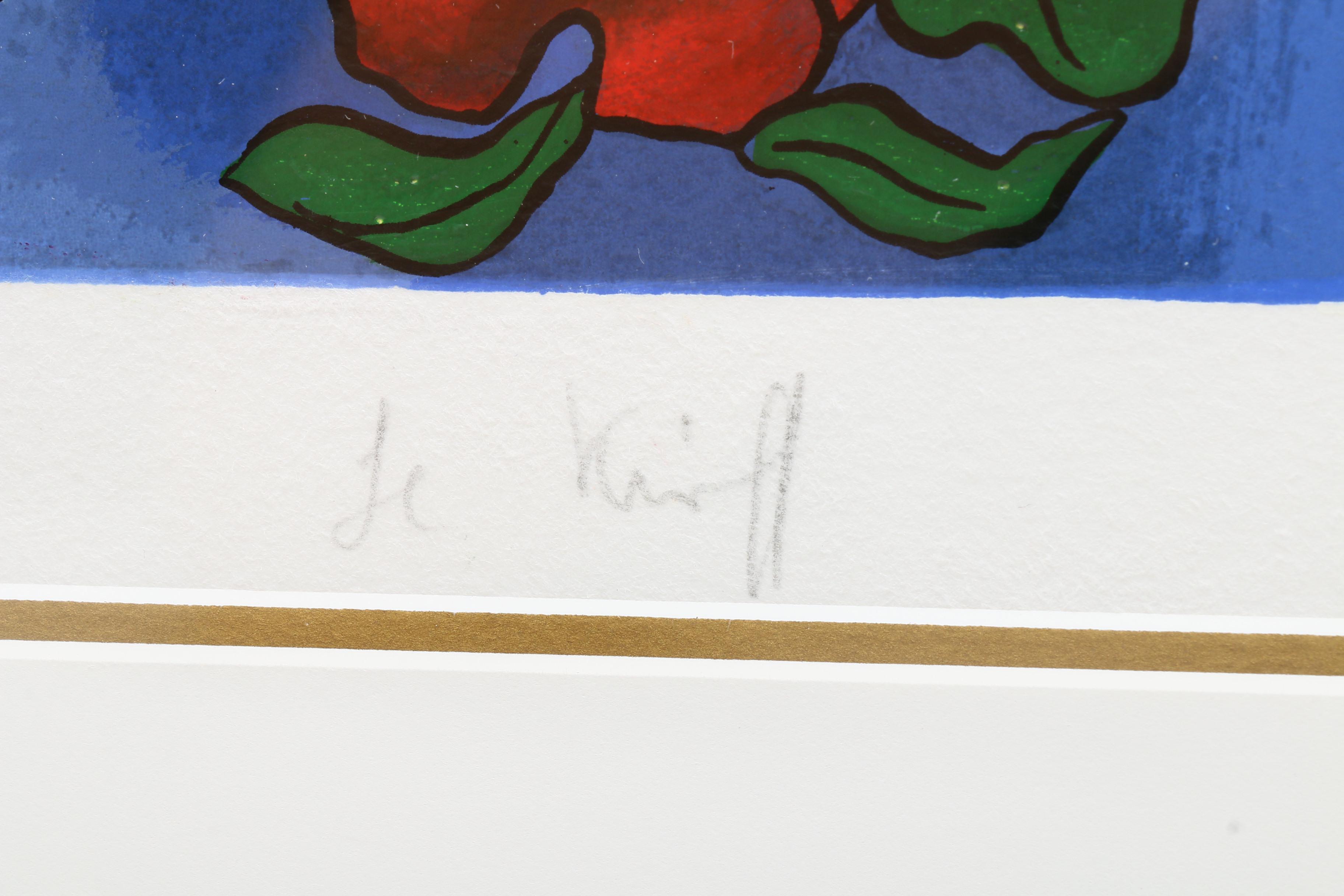 Linda Le Kinff Limited Edition Serigraph "Nuit d'Orient"