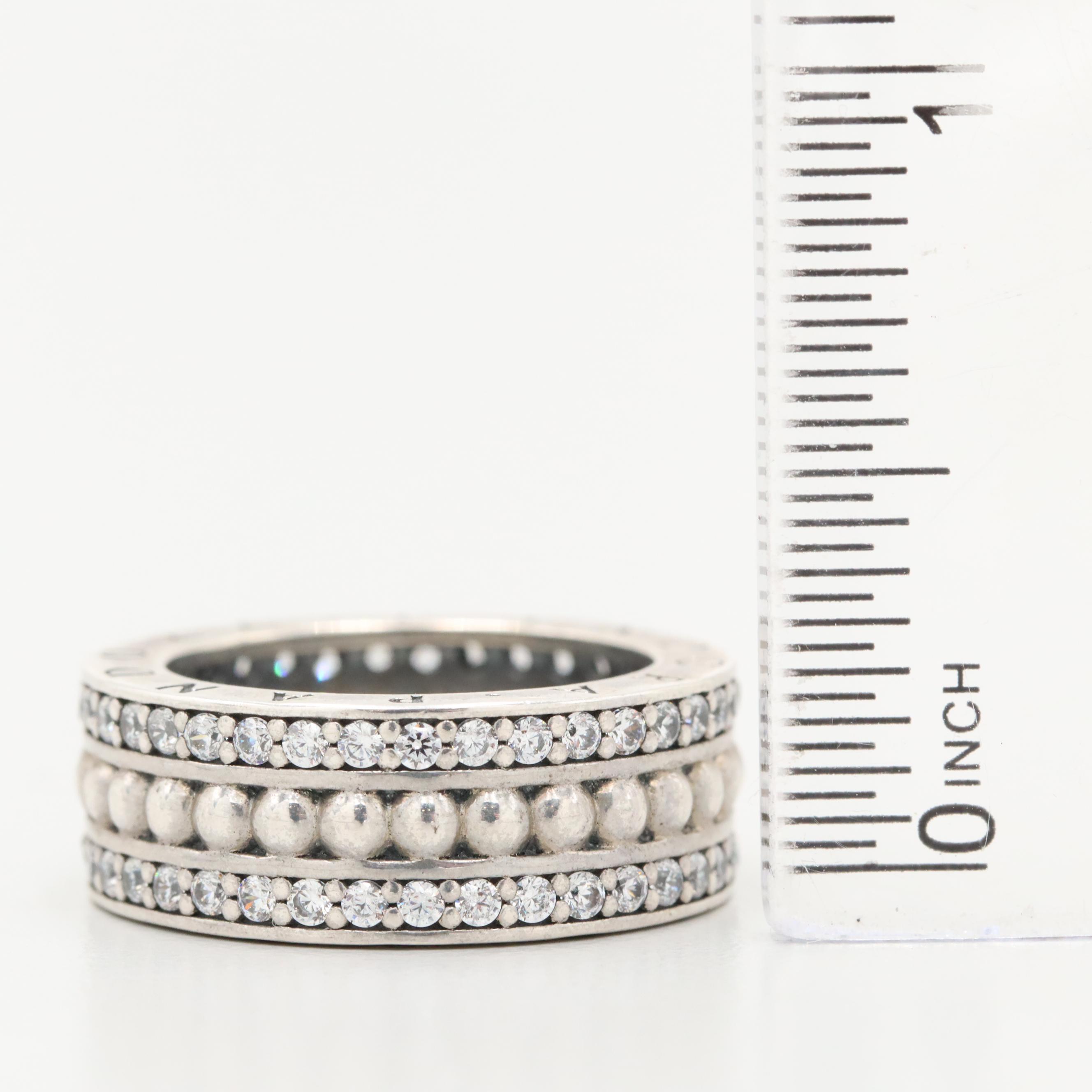 Pandora Sterling Silver Cubic Zirconia Ring