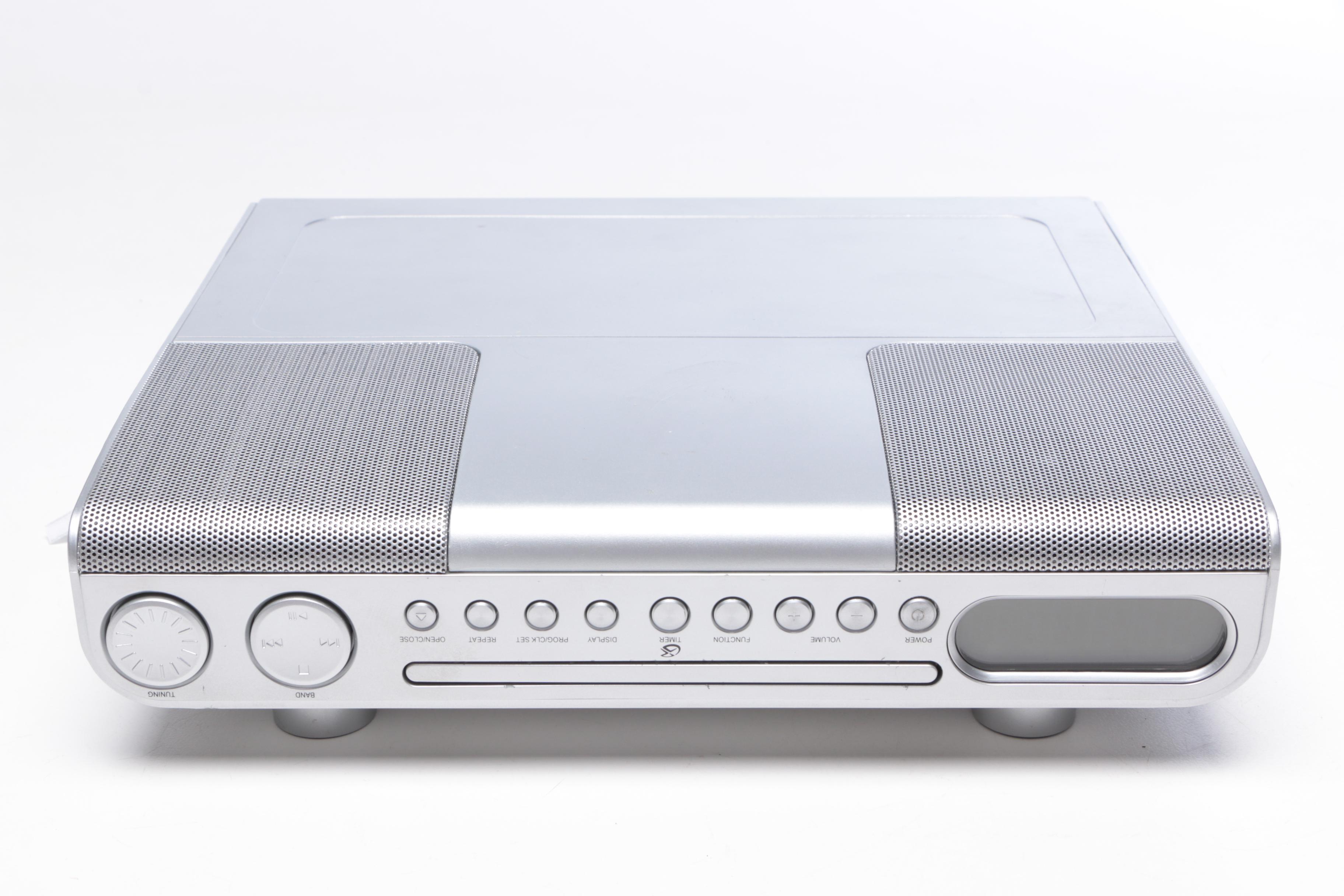 Sony PS-LX520 Record Player with GPX Under-Cabinet CD Player/Radio