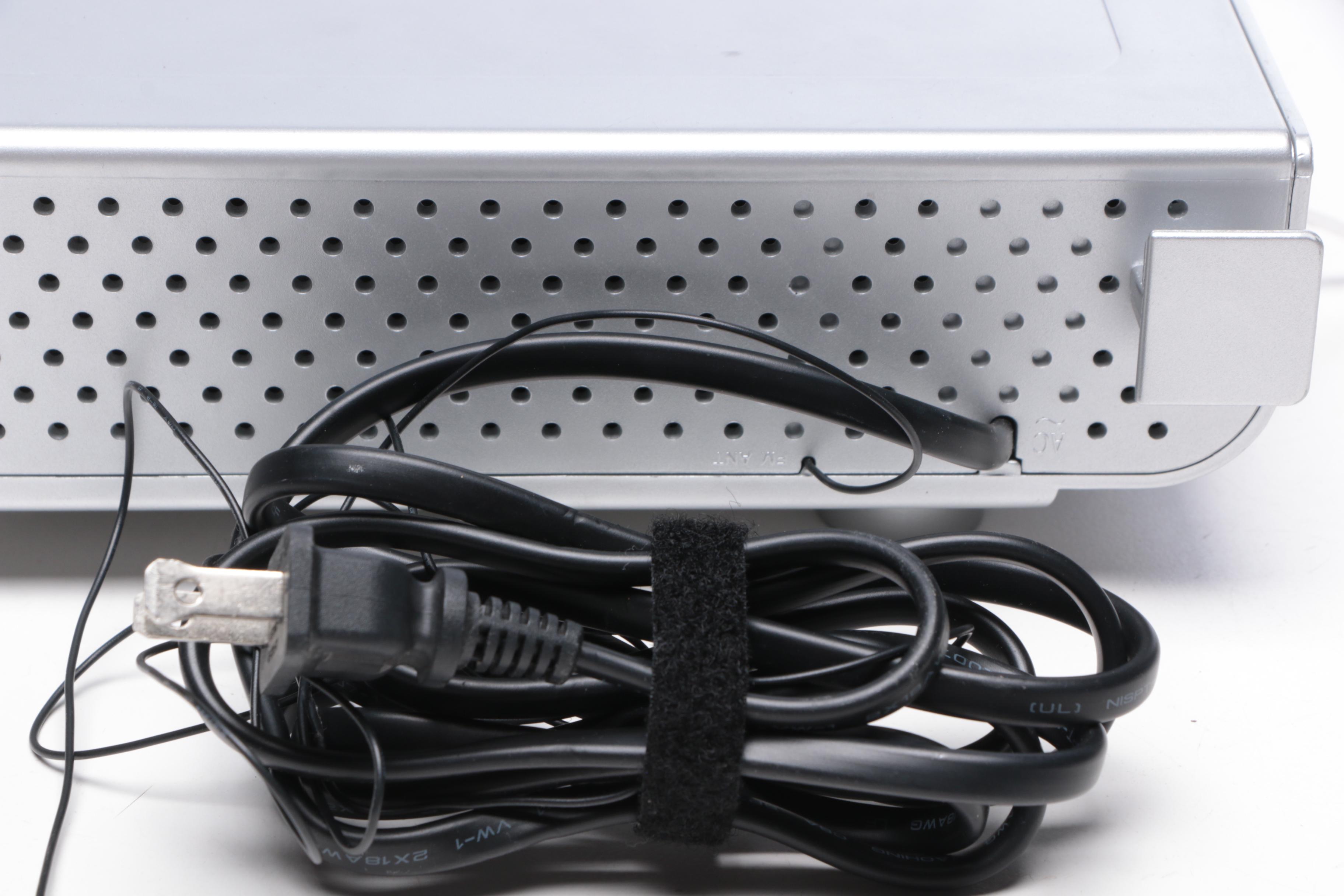 Sony PS-LX520 Record Player with GPX Under-Cabinet CD Player/Radio