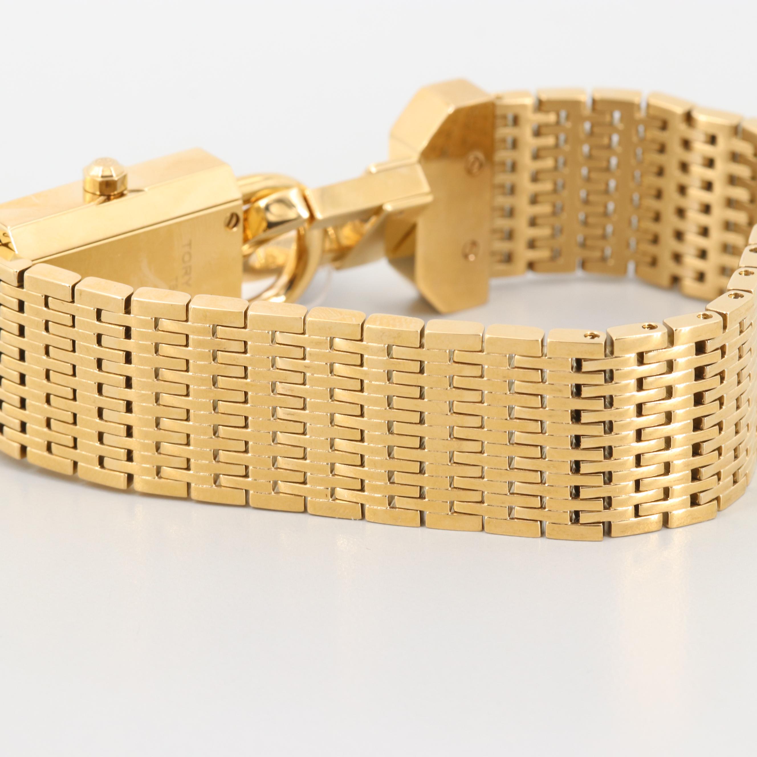 Tory Burch Surrey Gold Tone Stainless Steel Quartz Watch