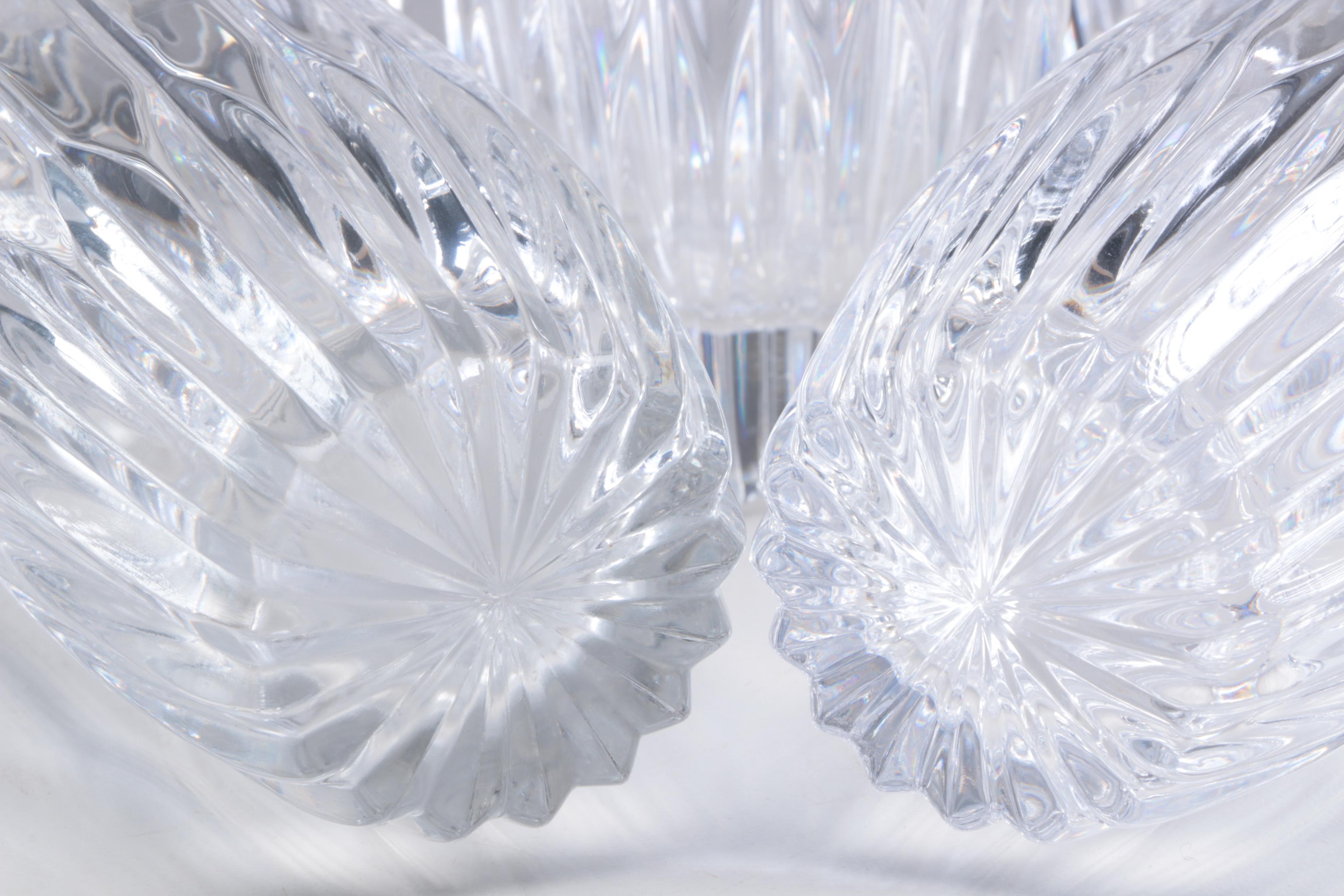 Waterford Crystal "Curraghmore" Sherry Glasses and Mikasa "Park Lane" Glasses