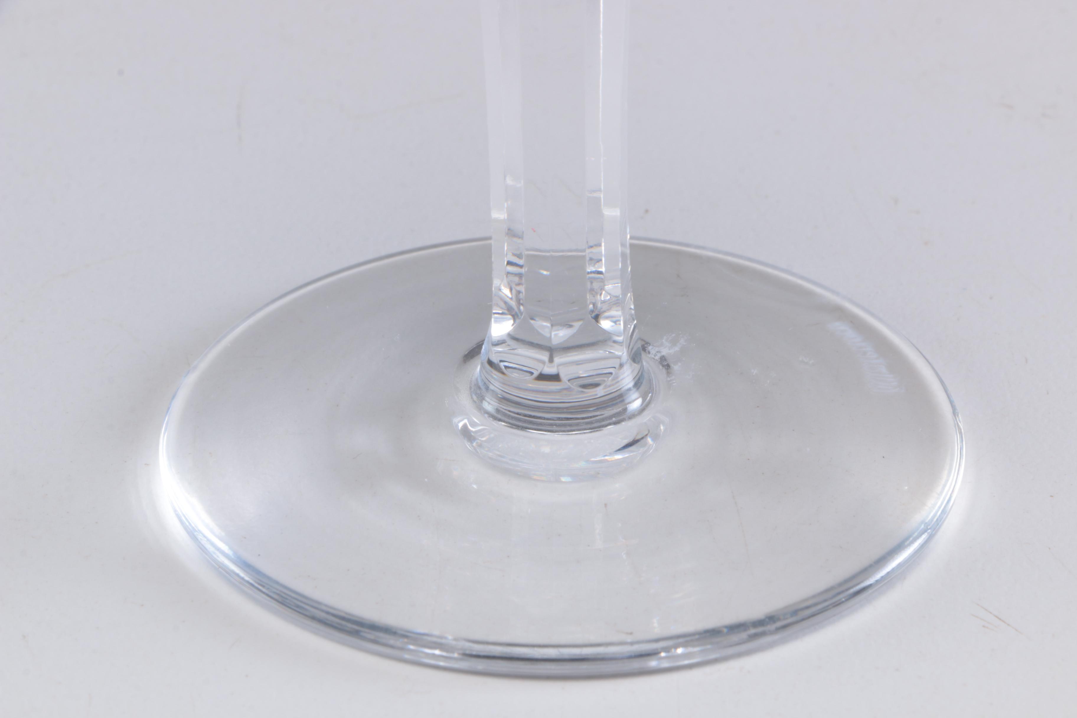 Waterford Crystal "Curraghmore" Sherry Glasses and Mikasa "Park Lane" Glasses