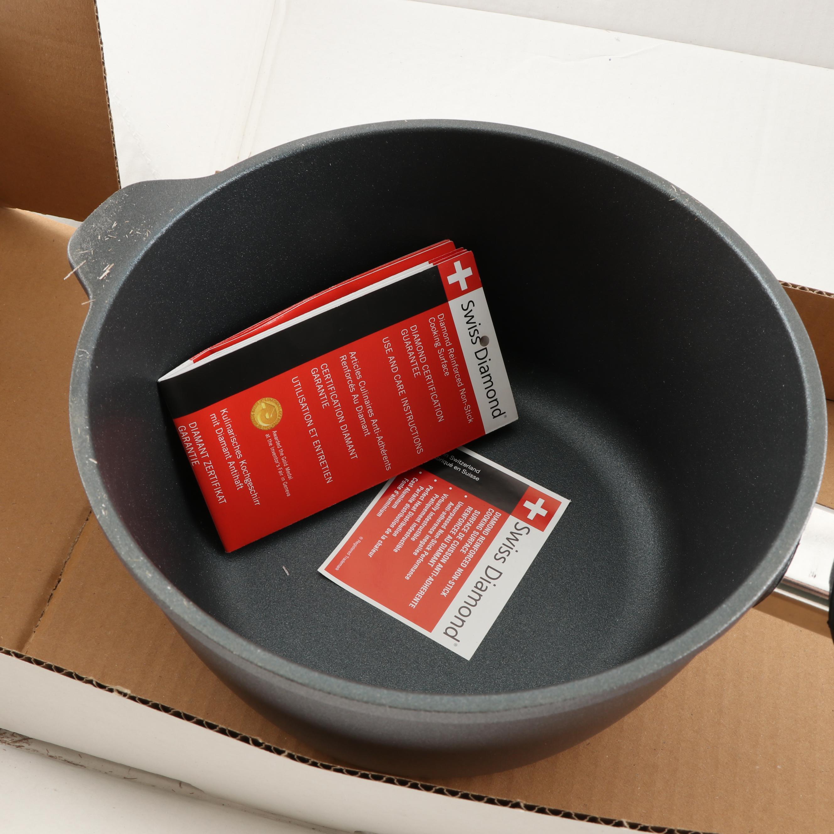 Swiss Diamond 3.2 Qt Sauce Pan