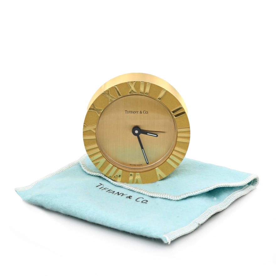 Tiffany & Co. "Atlas" Alarm Clock