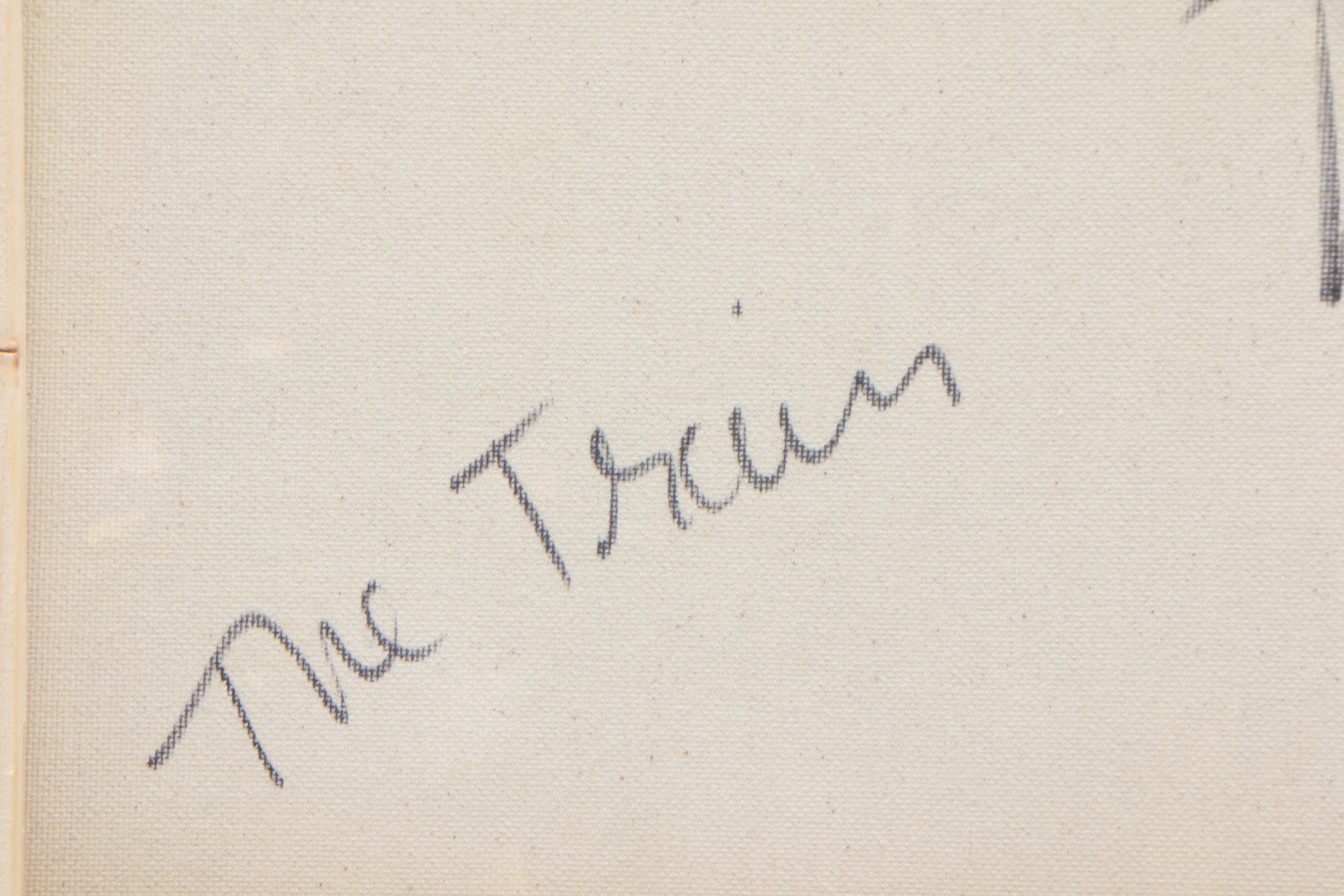 Jose Trujillo Oil Painting "The Train"