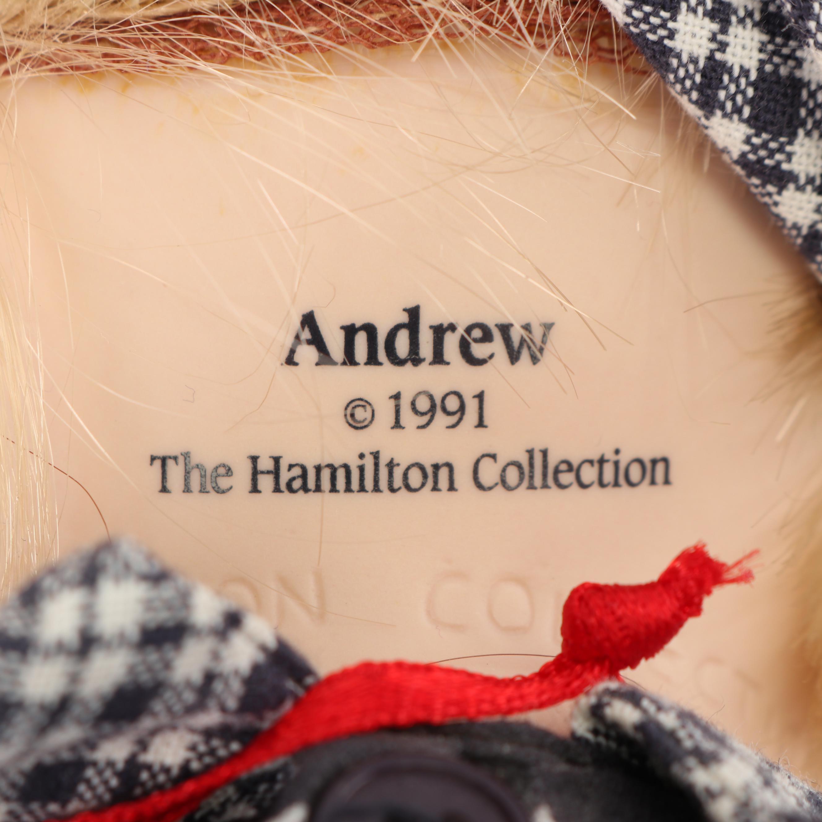 Sara and Andrew Porcelain Heritage Dolls from The Hamilton Collection