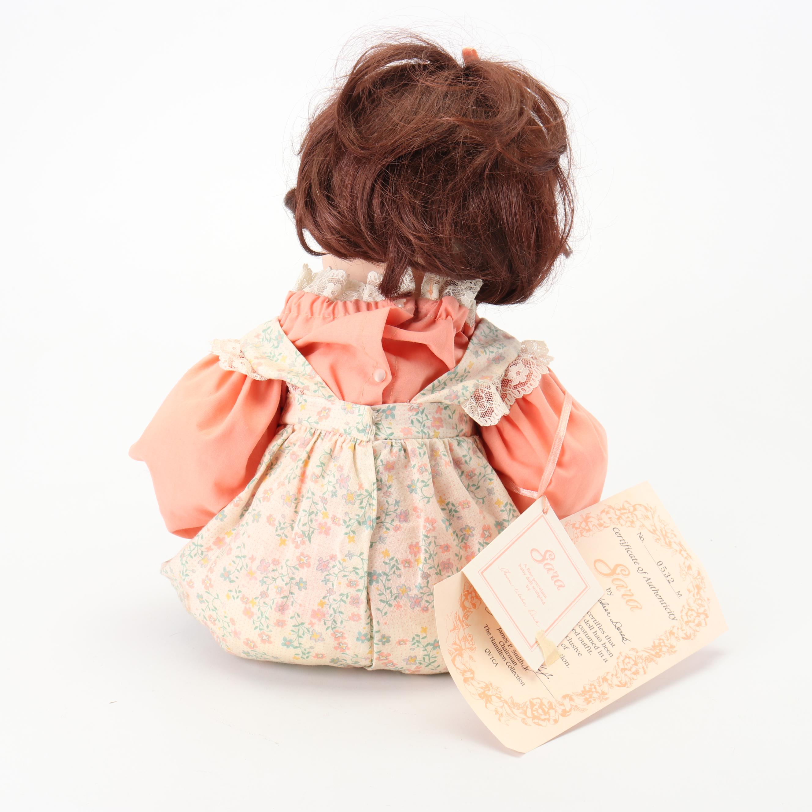 Sara and Andrew Porcelain Heritage Dolls from The Hamilton Collection