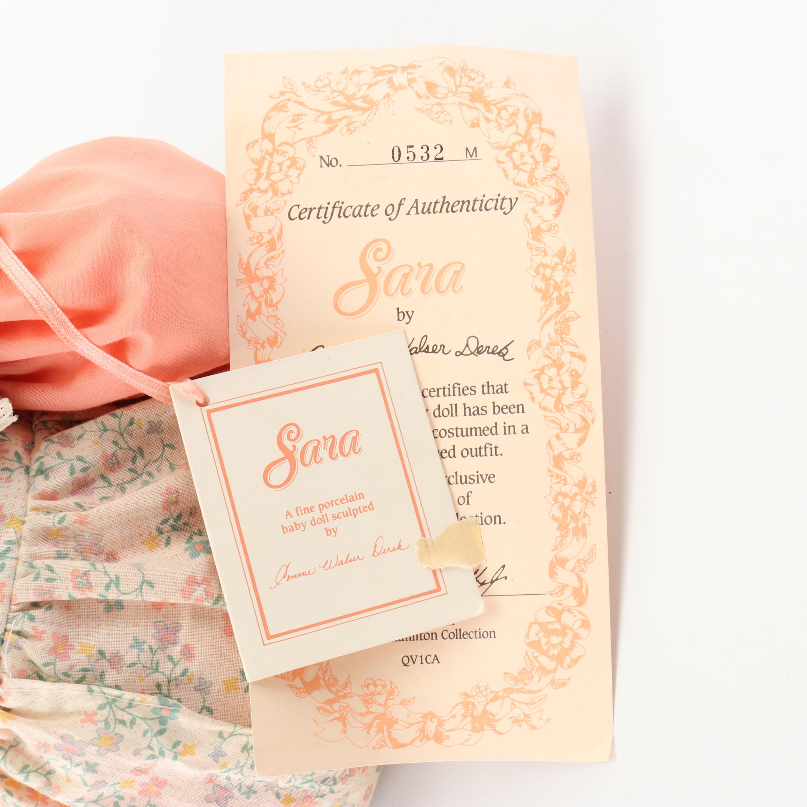 Sara and Andrew Porcelain Heritage Dolls from The Hamilton Collection