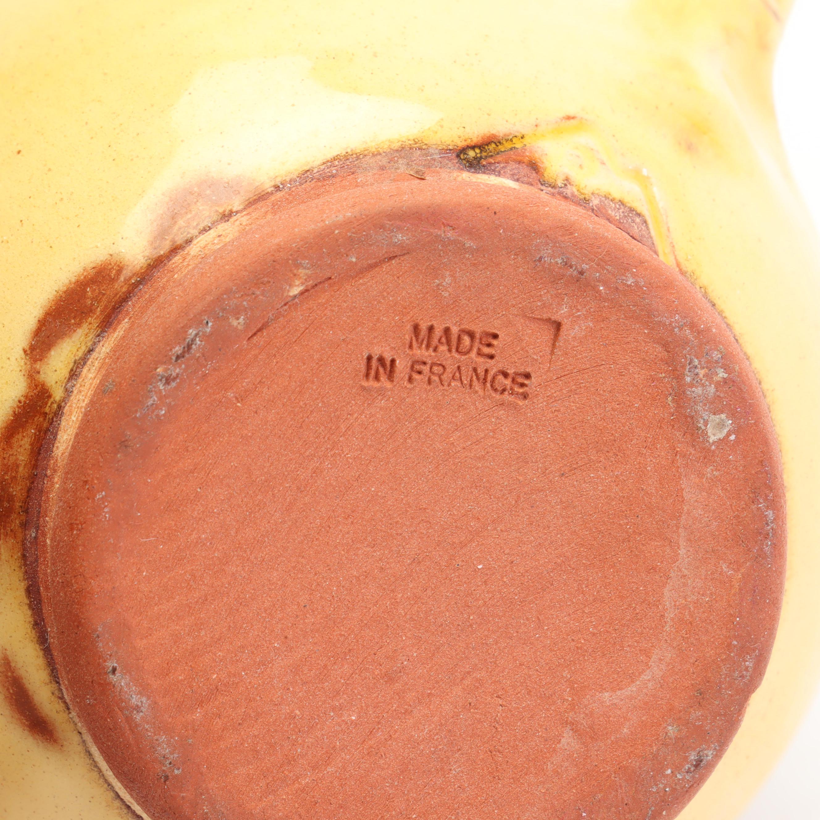 Antique German Spice Cabinet with Porcelain Handles and French Kitchen Decor