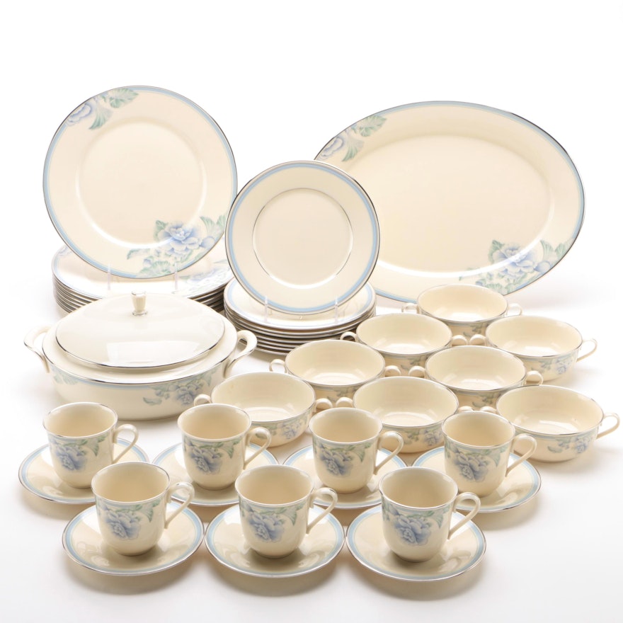 Lenox "Brentwood" and "Bradford" Dinnerware for Seven, 1986 - 1989