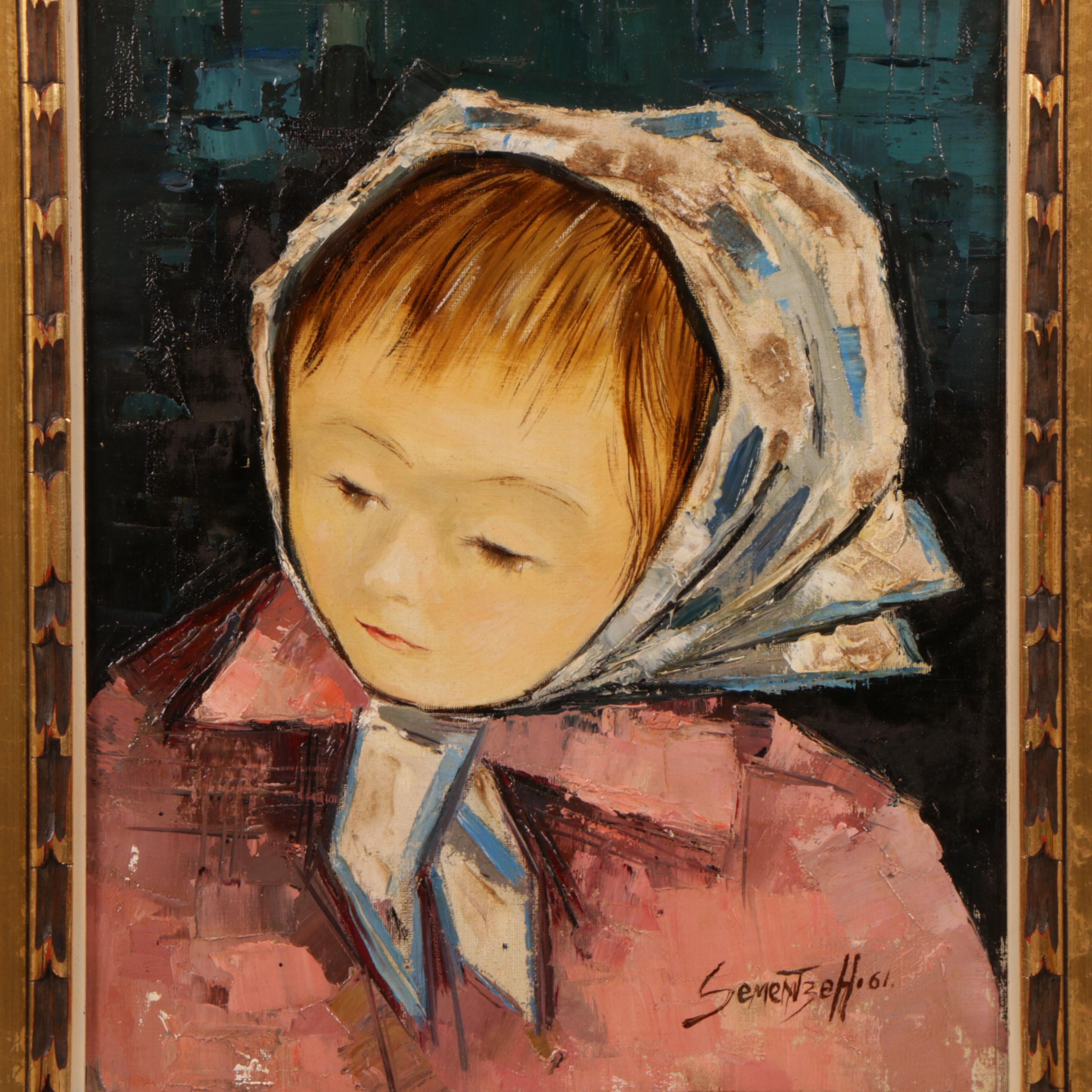 Michel Sementzeff Oil Painting