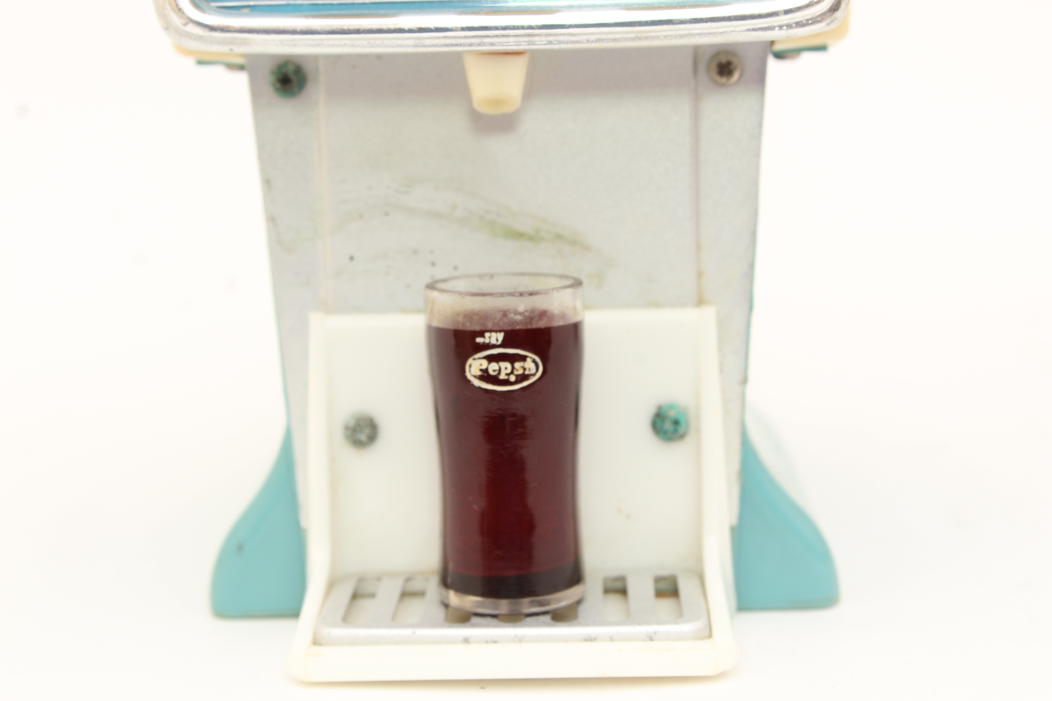 1960's Pepsi Dispenser Style Transistor Radio and Buddy L Cola Toy Truck