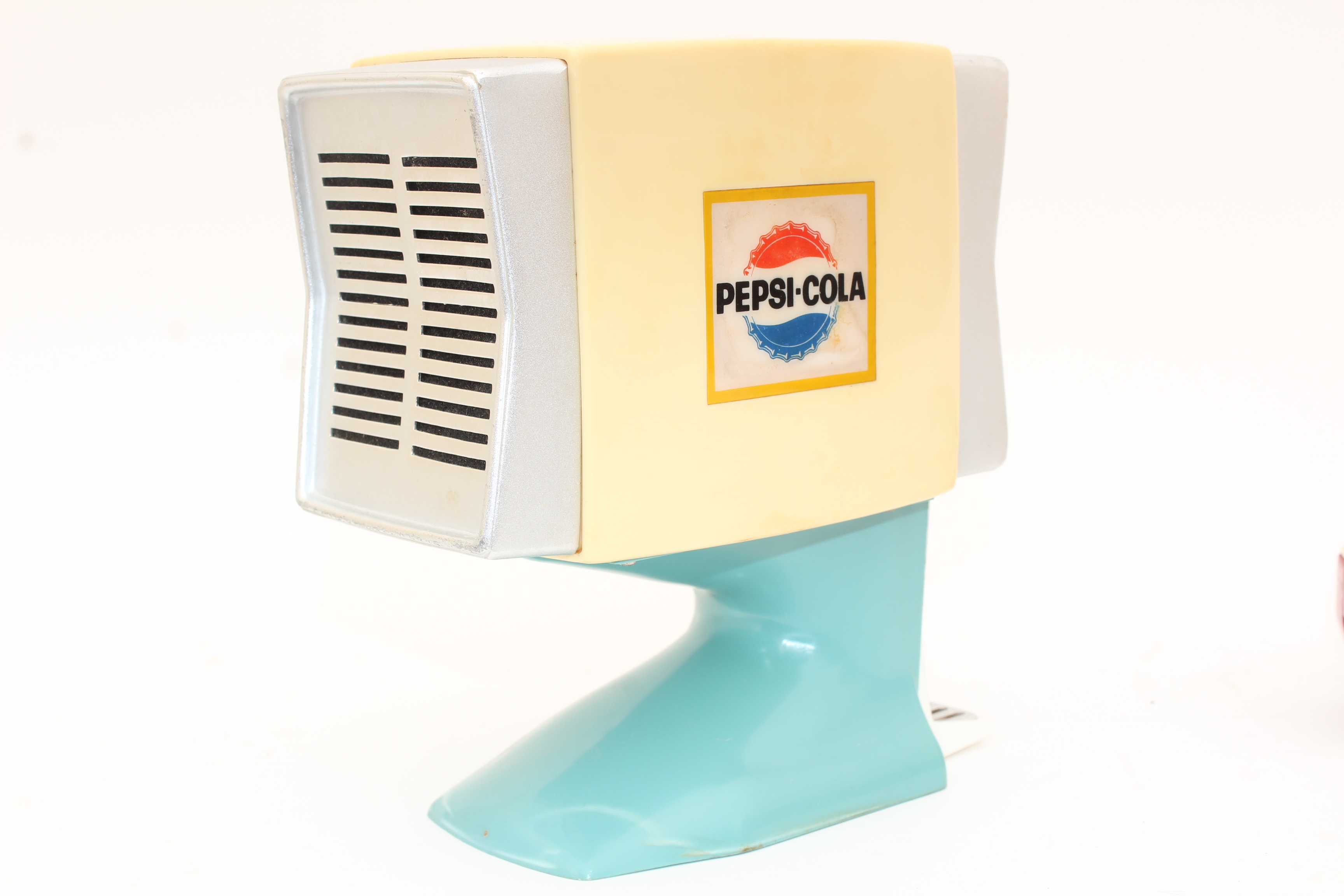 1960's Pepsi Dispenser Style Transistor Radio and Buddy L Cola Toy Truck