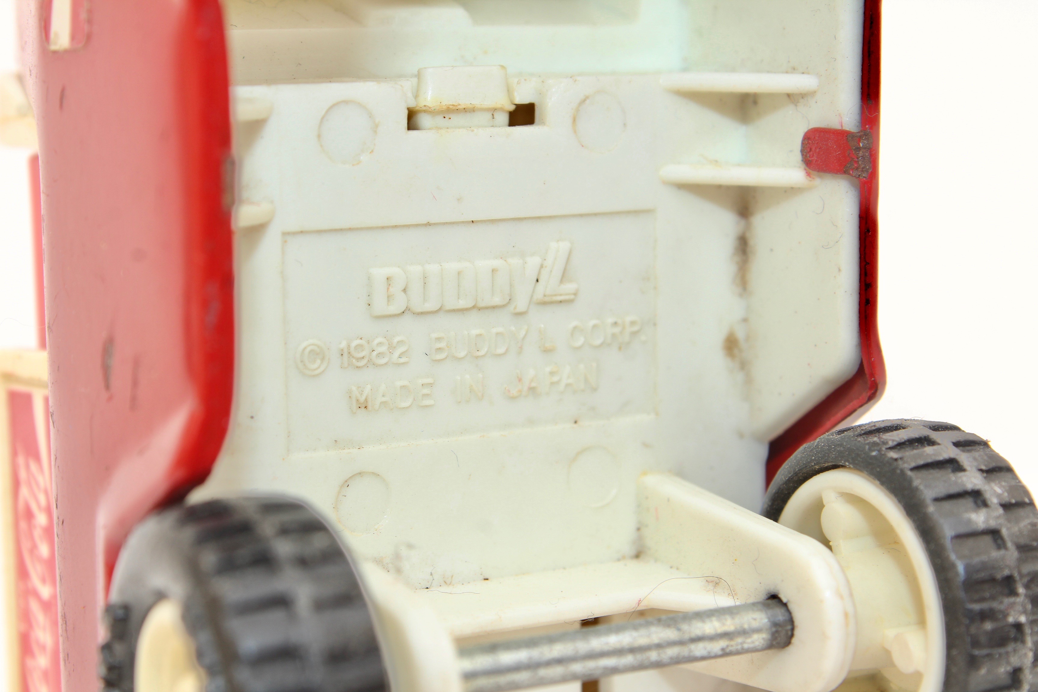 1960's Pepsi Dispenser Style Transistor Radio and Buddy L Cola Toy Truck