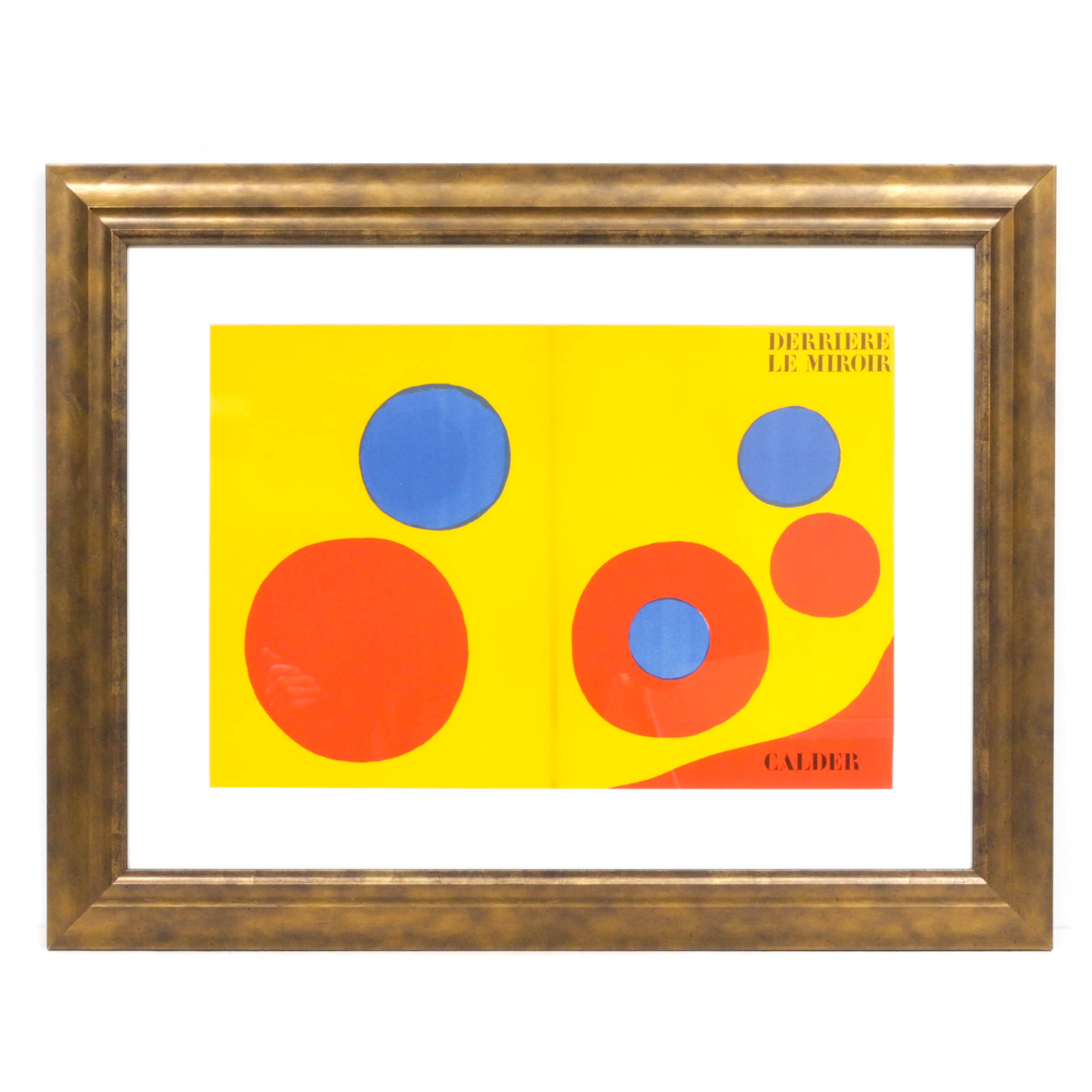 Alexander Calder Color Lithograph for "Derrière le Miroir"