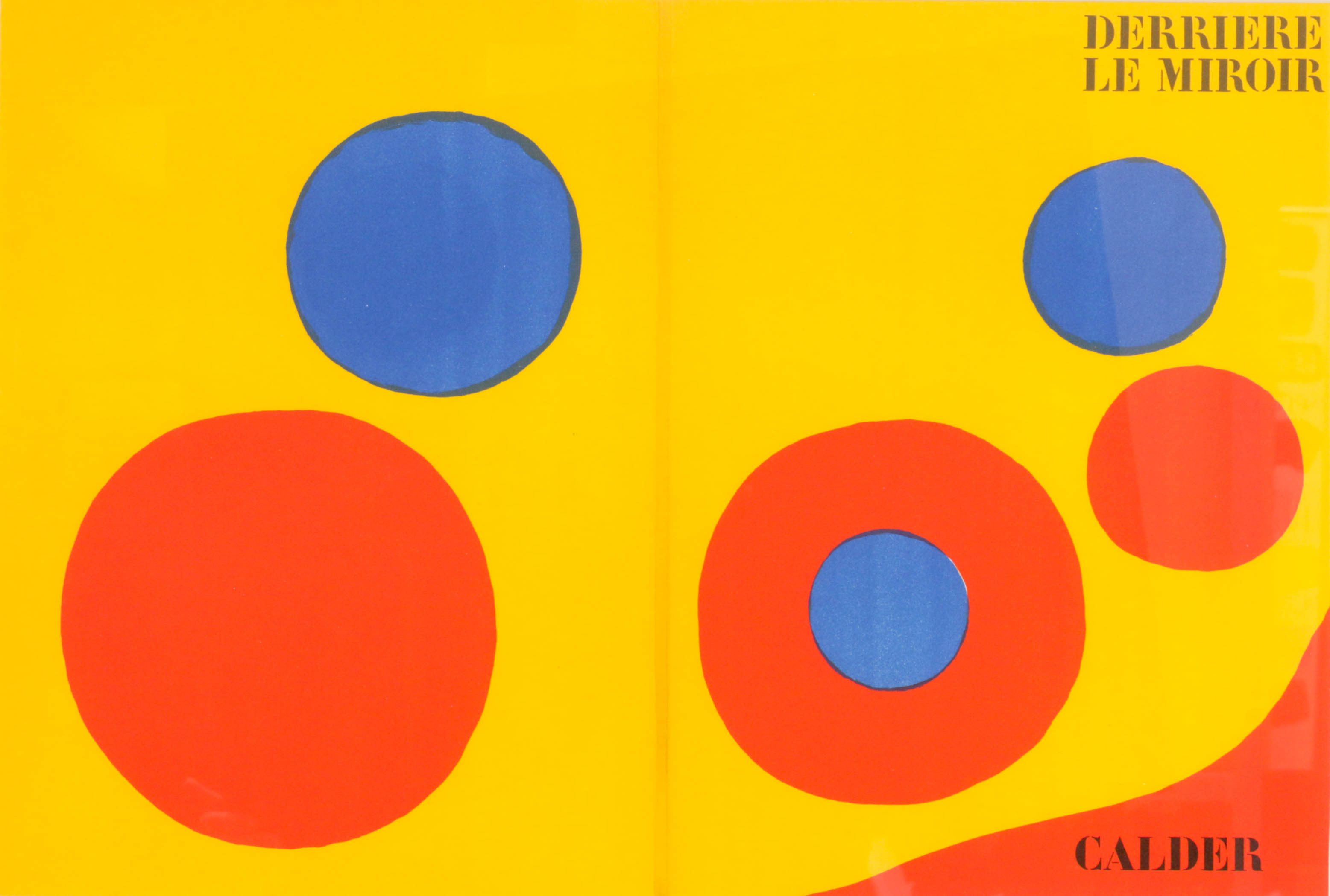 Alexander Calder Color Lithograph for "Derrière le Miroir"
