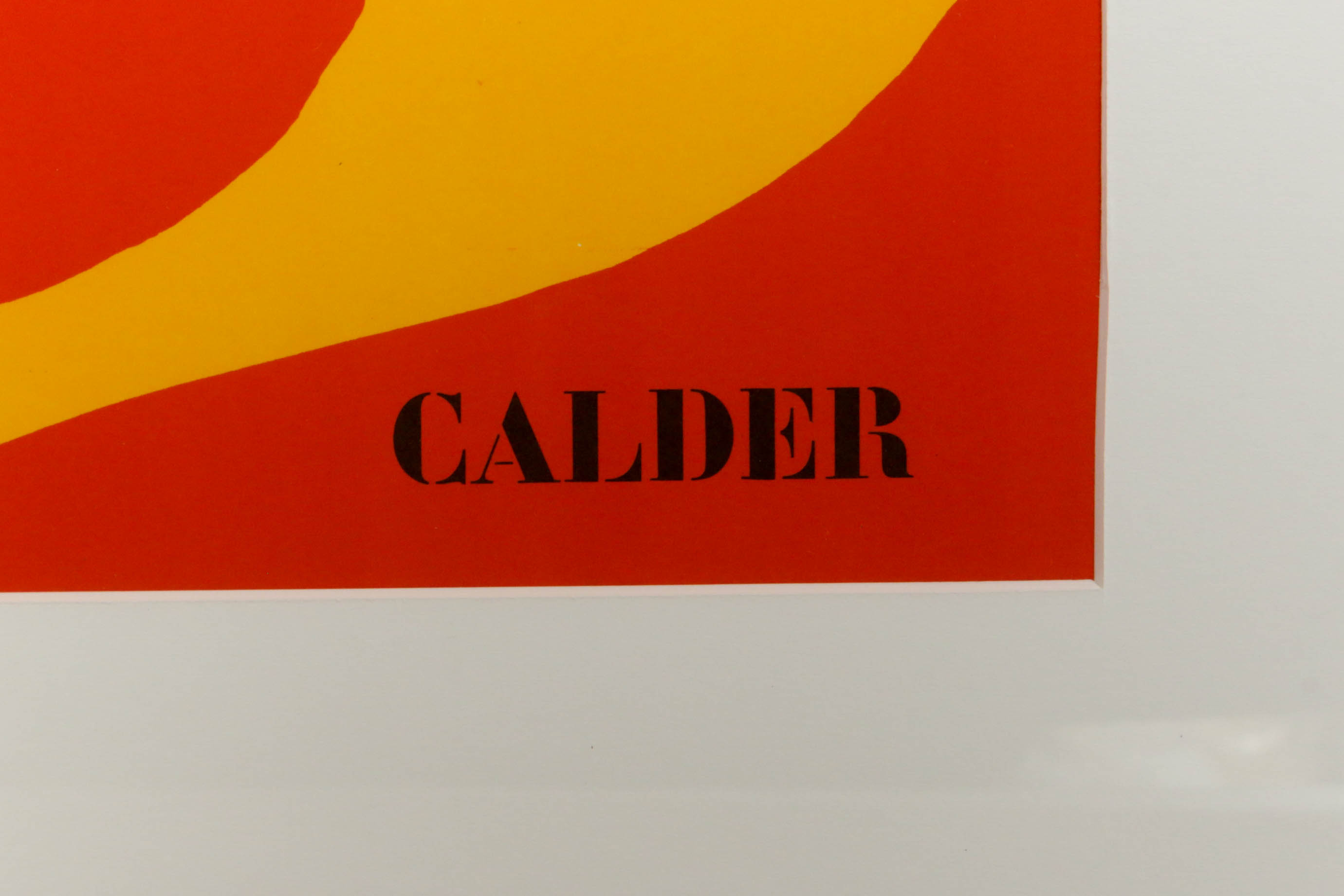 Alexander Calder Color Lithograph for "Derrière le Miroir"