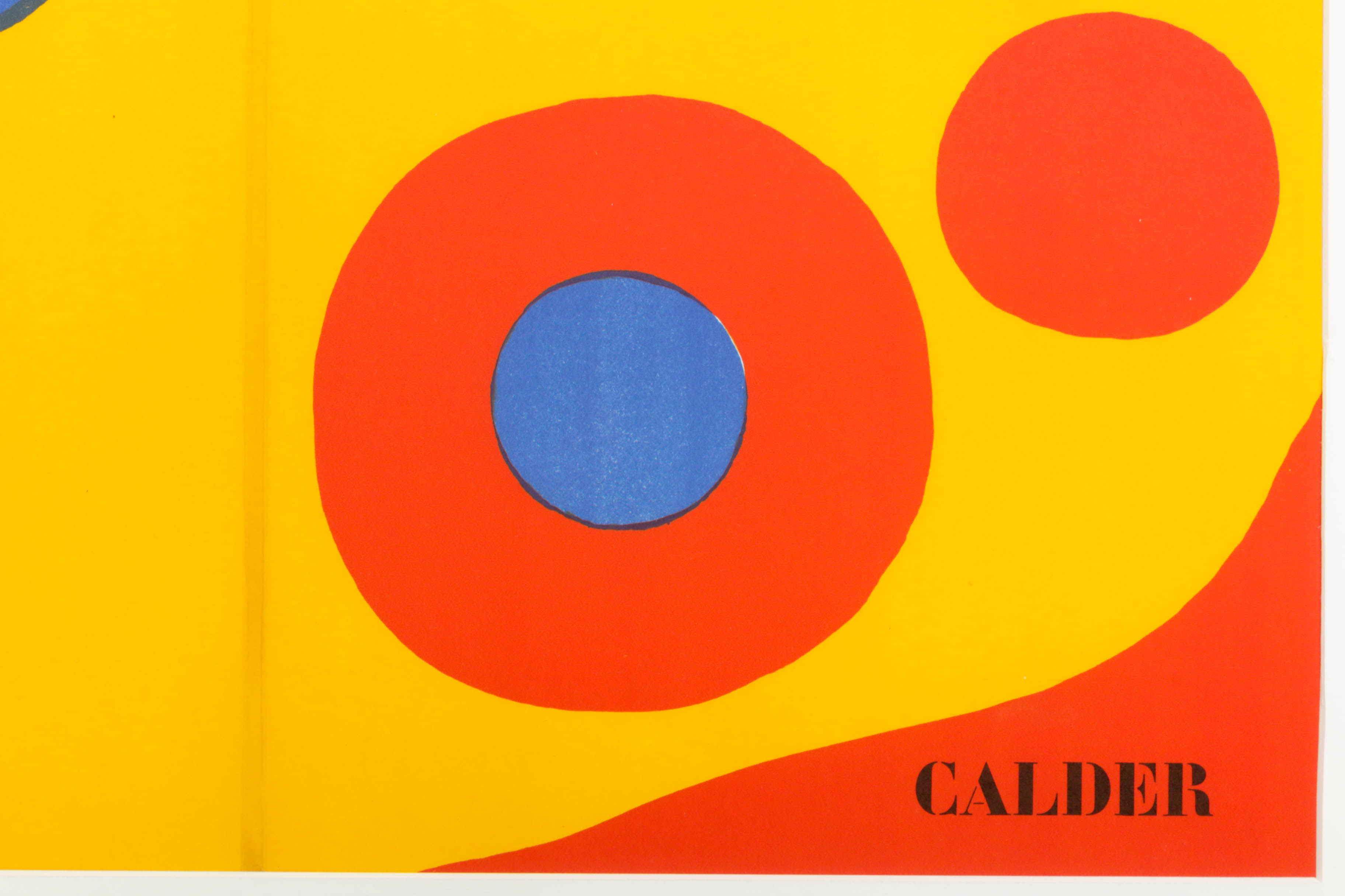 Alexander Calder Color Lithograph for "Derrière le Miroir"