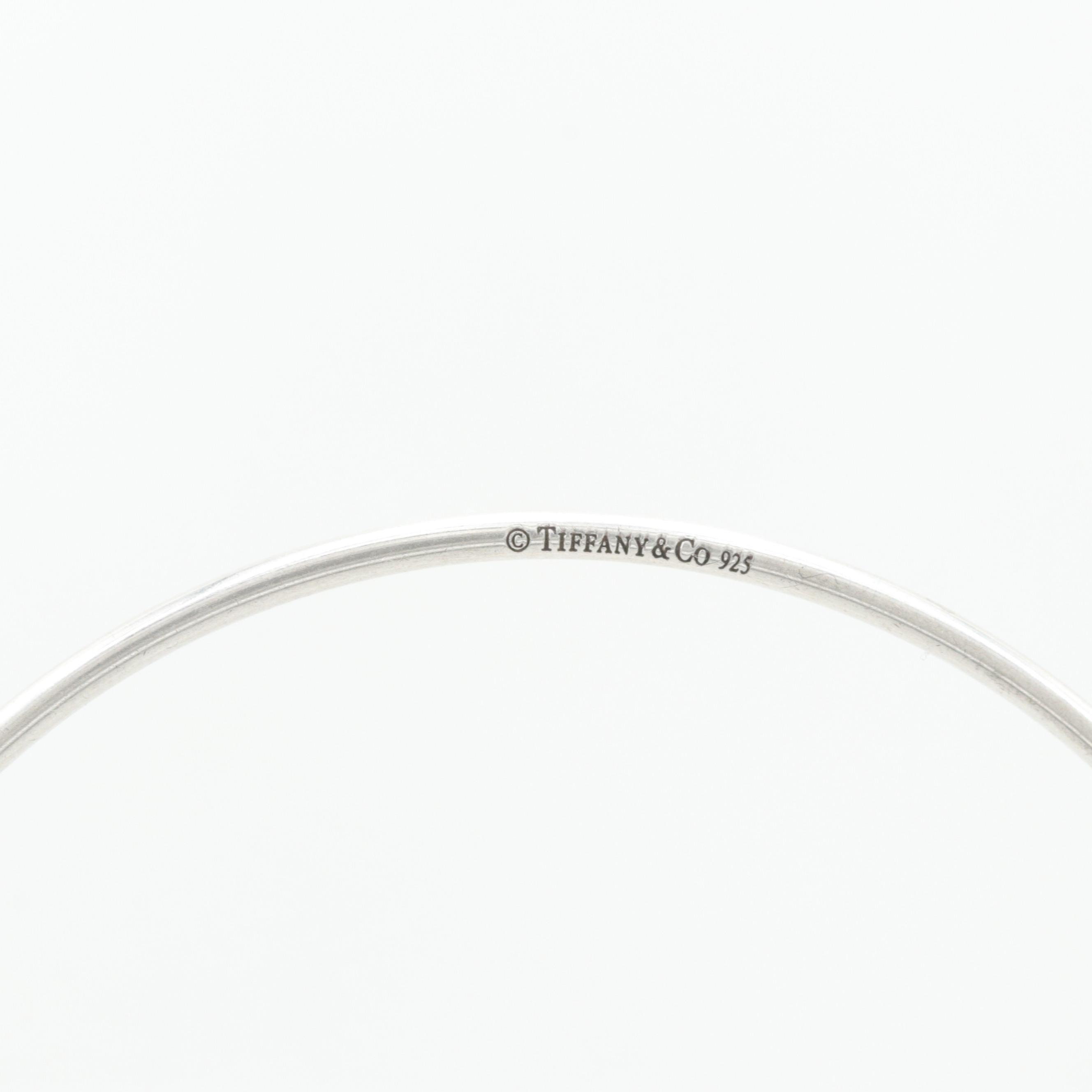 Tiffany & Co Sterling Silver Bangle Bracelet