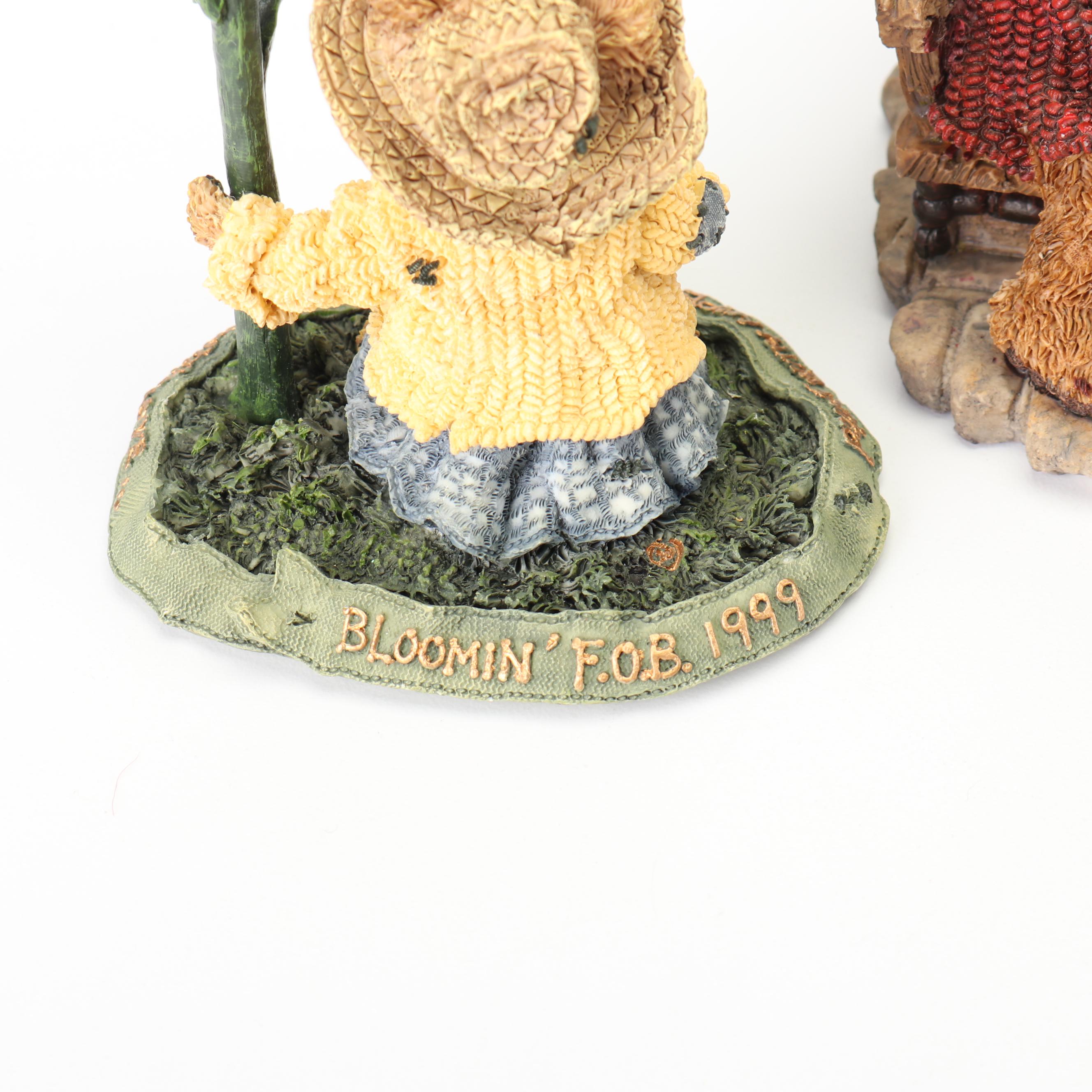 Boyds Bears and Friends "The Bearstone Collection" Resin Figurines