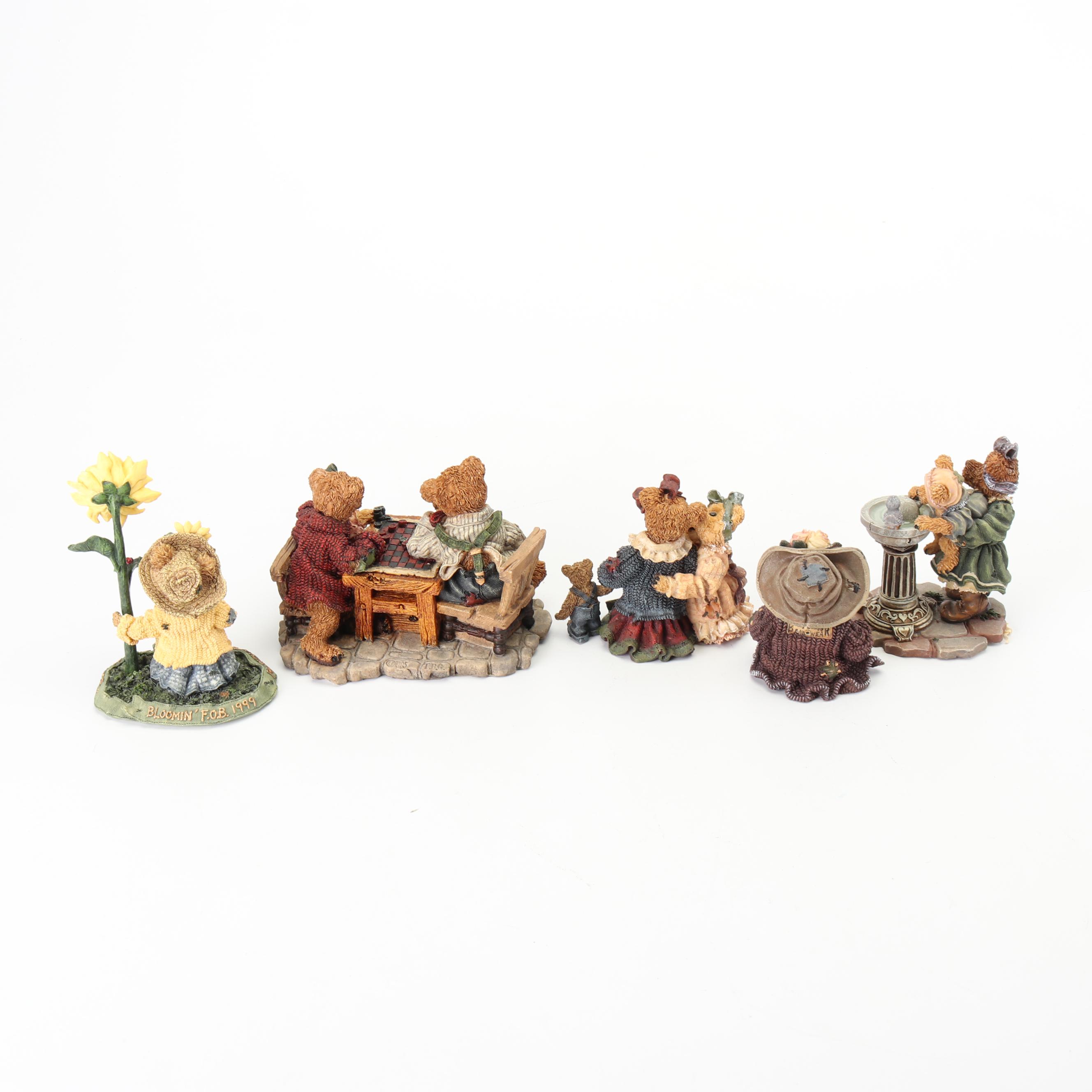 Boyds Bears and Friends "The Bearstone Collection" Resin Figurines