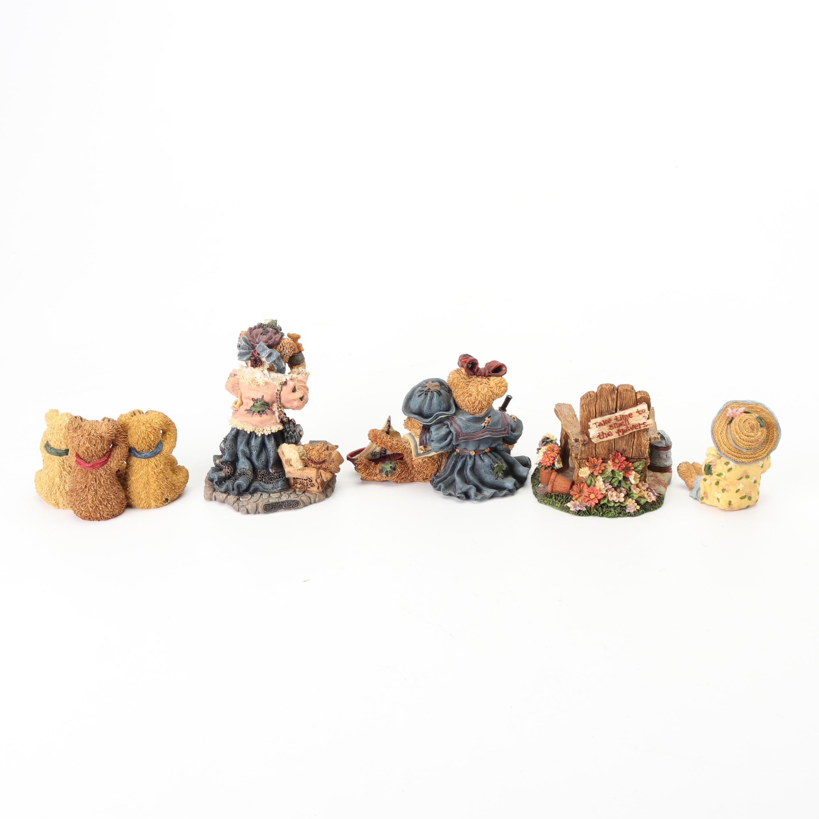 Boyds Bears and Friends "The Bearstone Collection" Resin Figurines