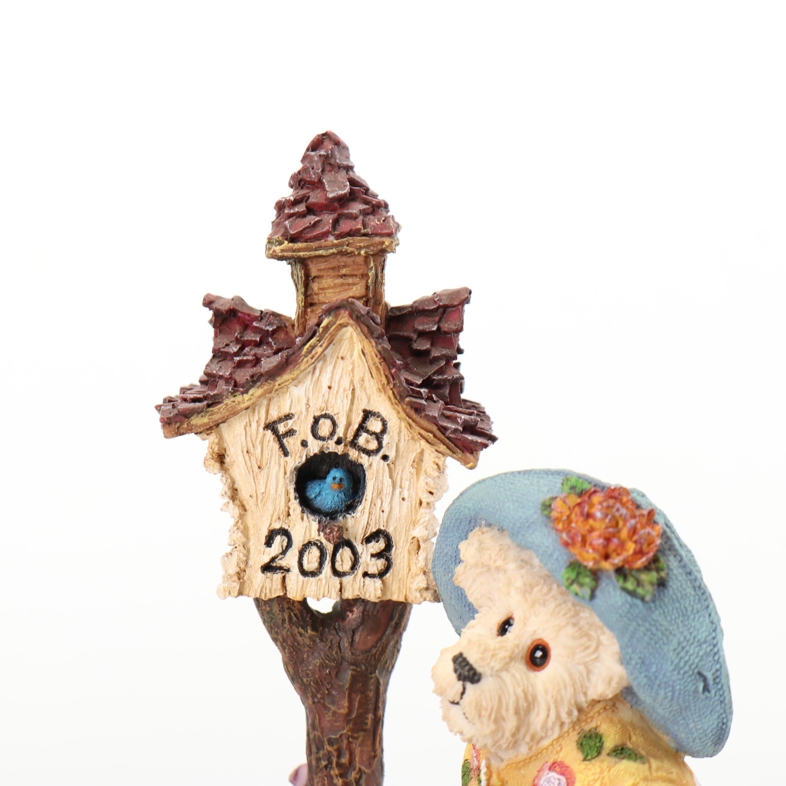 Boyds Bears and Friends "The Bearstone Collection" Resin Figurines