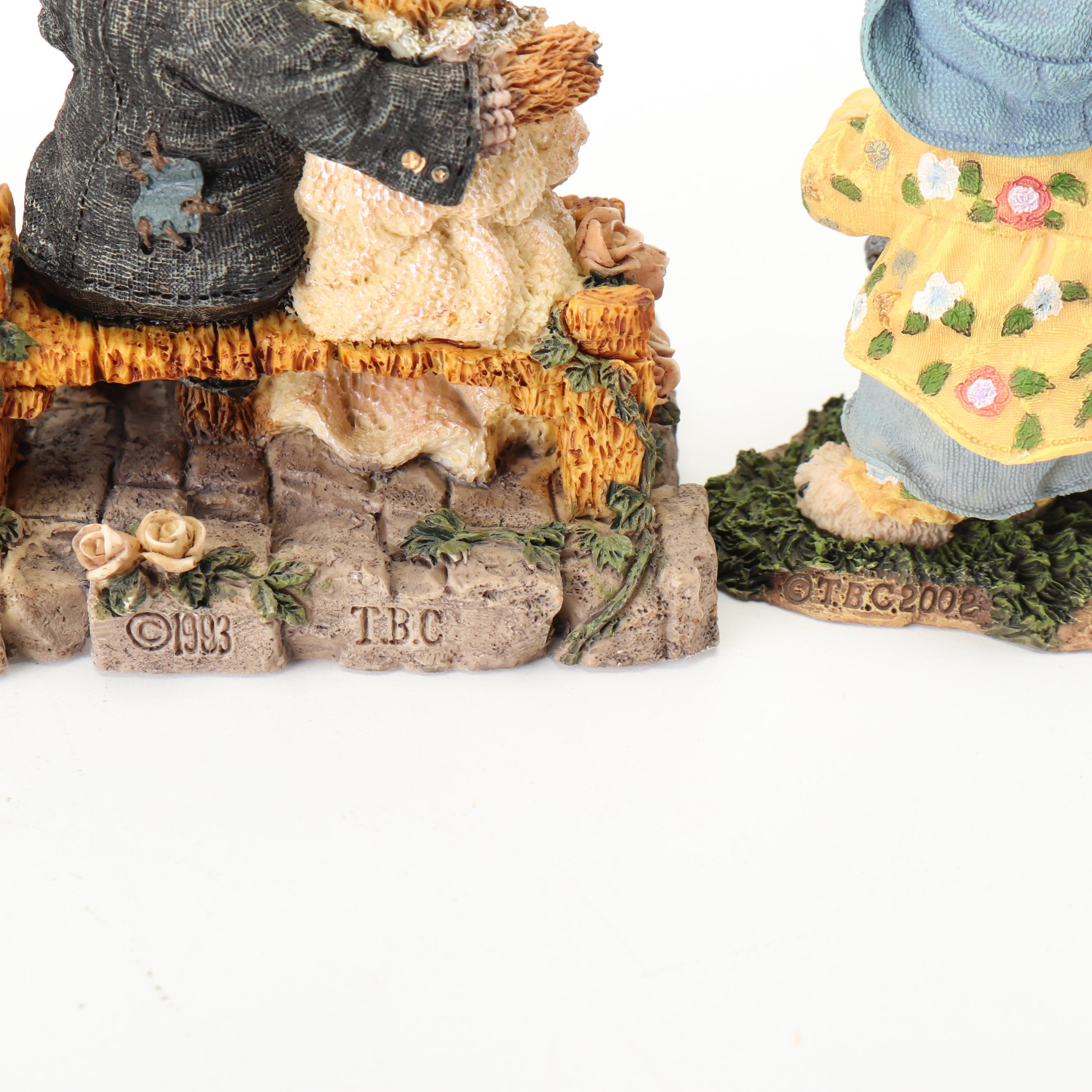 Boyds Bears and Friends "The Bearstone Collection" Resin Figurines