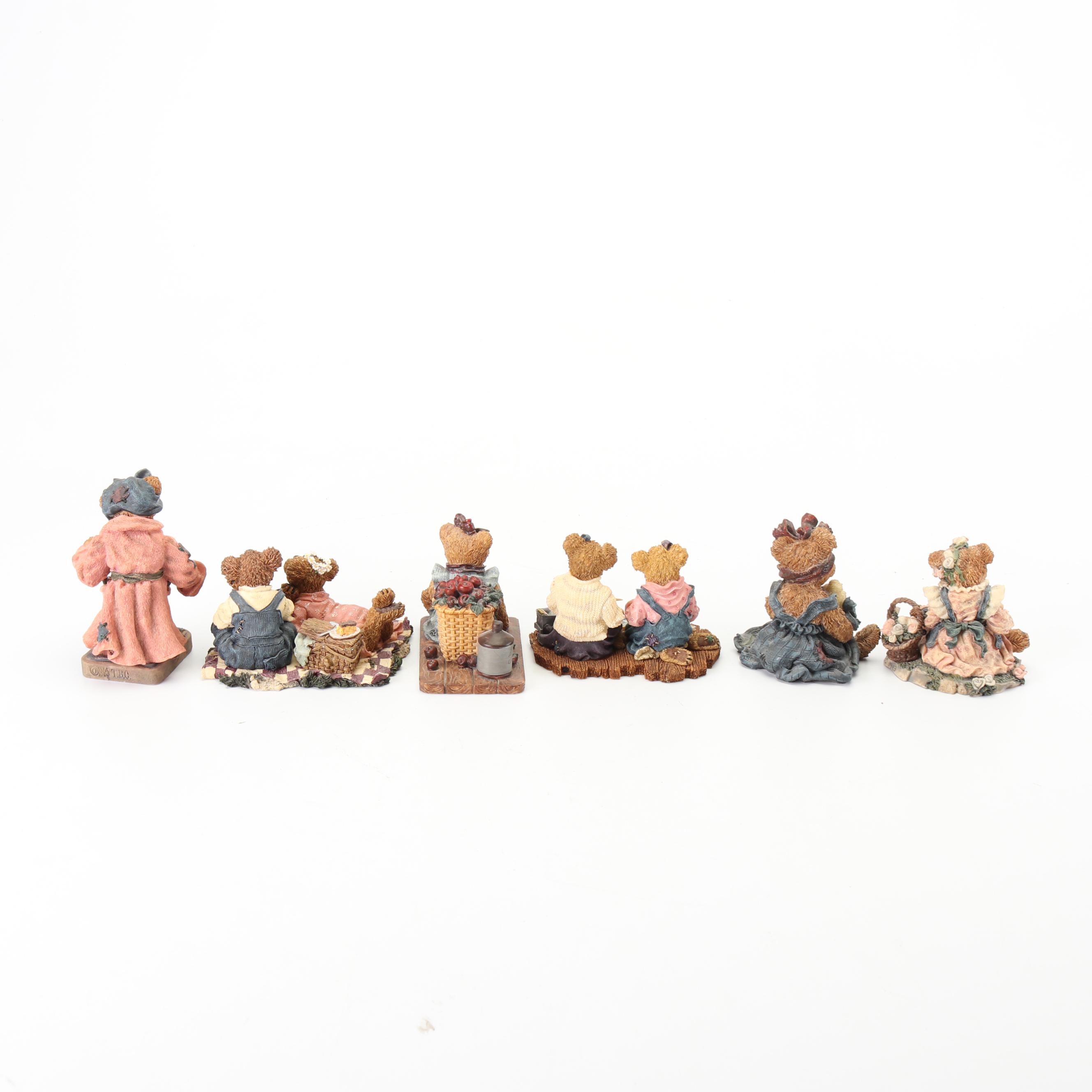 Boyds Bears and Friends "The Bearstone Collection" Resin Figurines