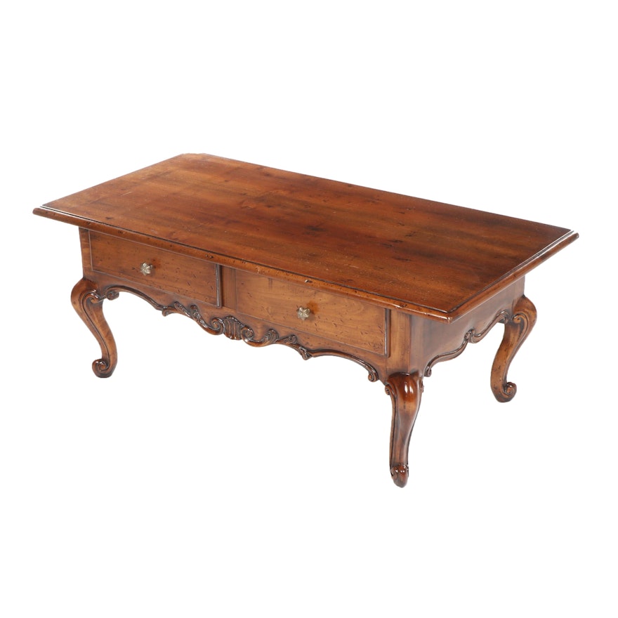 Francesco Molon French Provincial Style Coffee Table, Late 20th Century