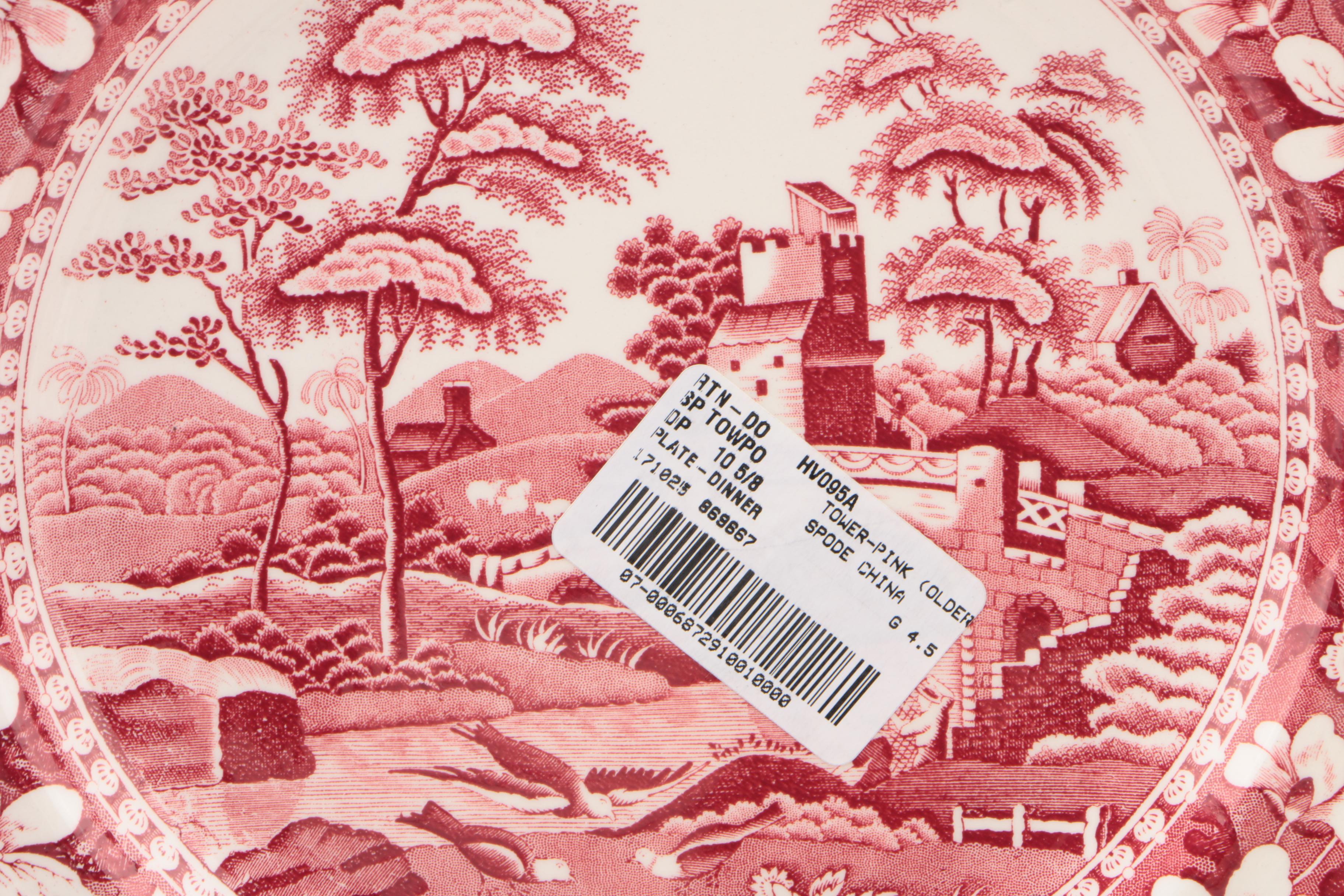 Spode "Spode's Tower" Porcelain Dinnerware, 1954 - 2007