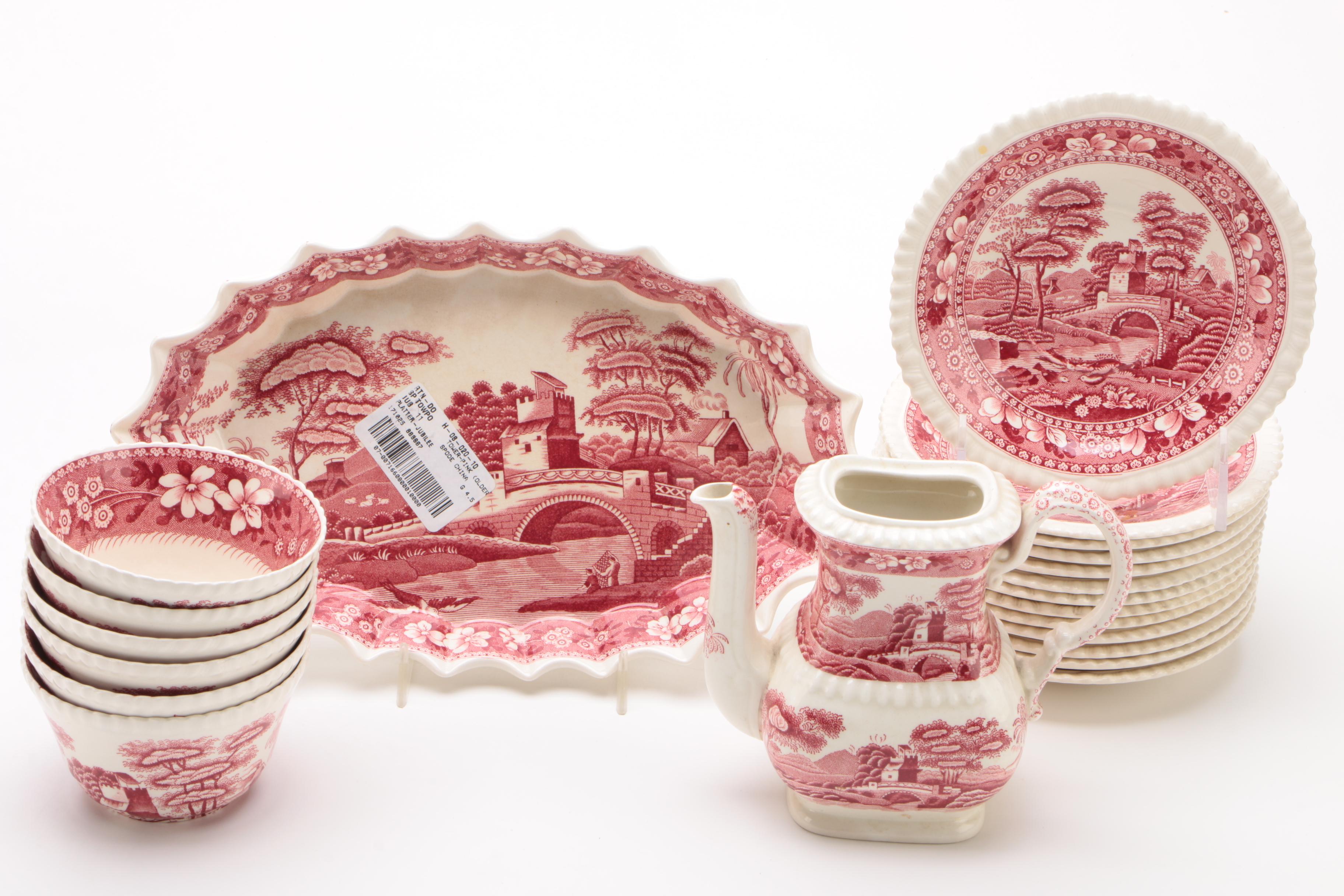 Spode "Spode's Tower" Porcelain Dinnerware, 1954 - 2007