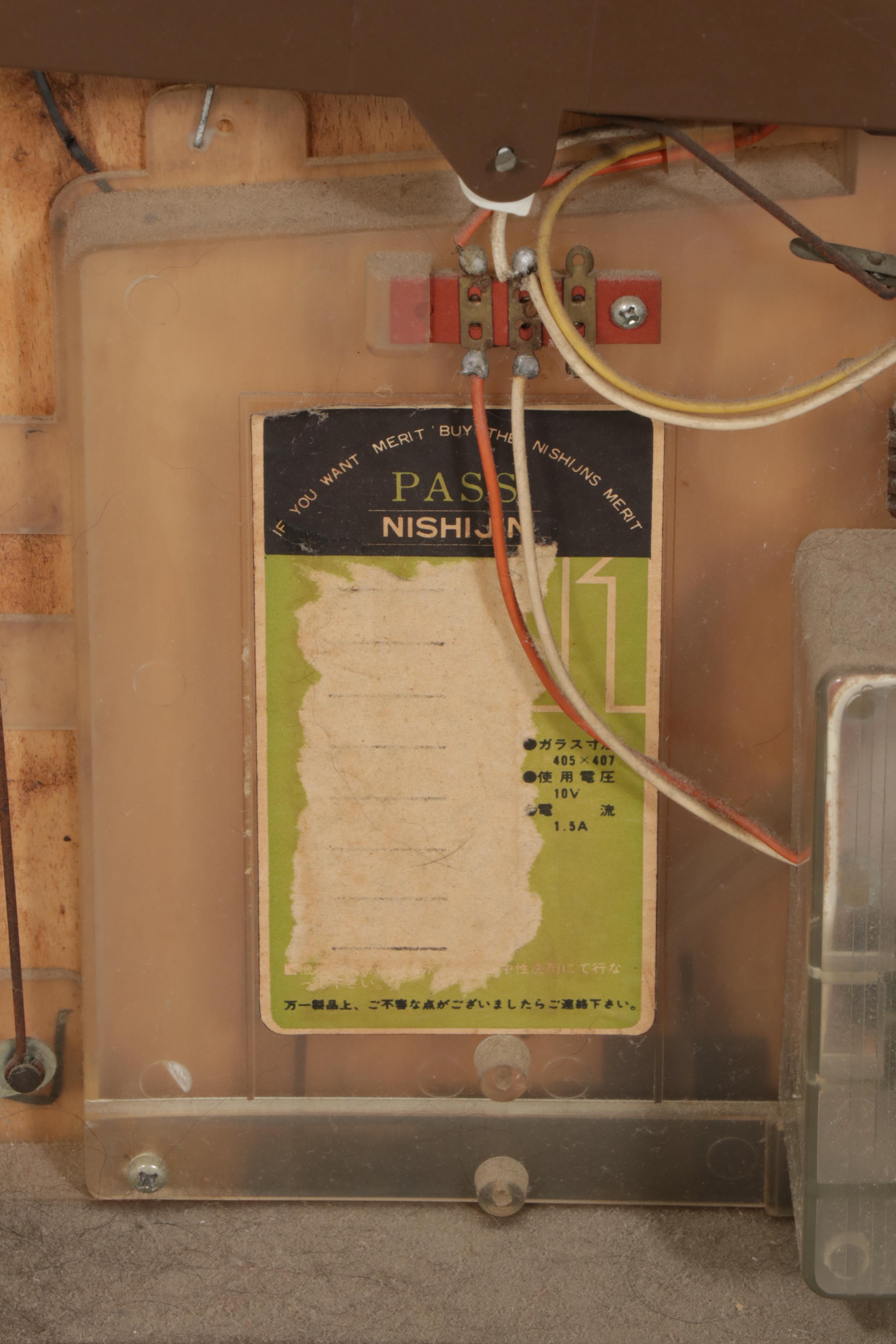 Nishijin Pachinko Machine, Mid-Century