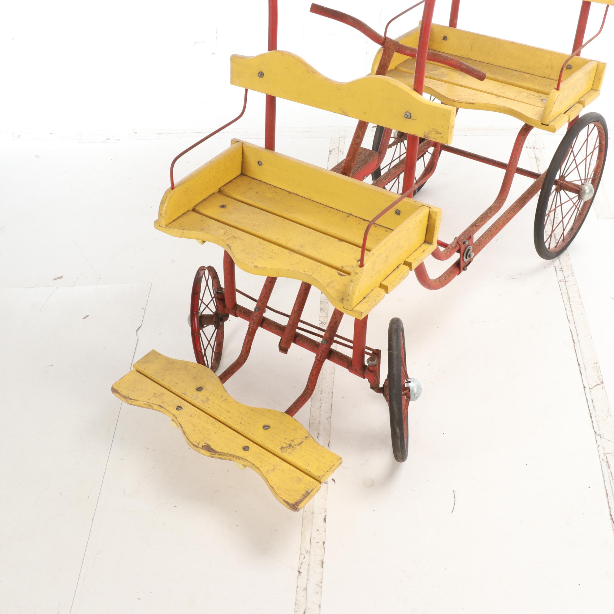 Gym-Dandy Surrey Pedal Car for Children, Mid-Century
