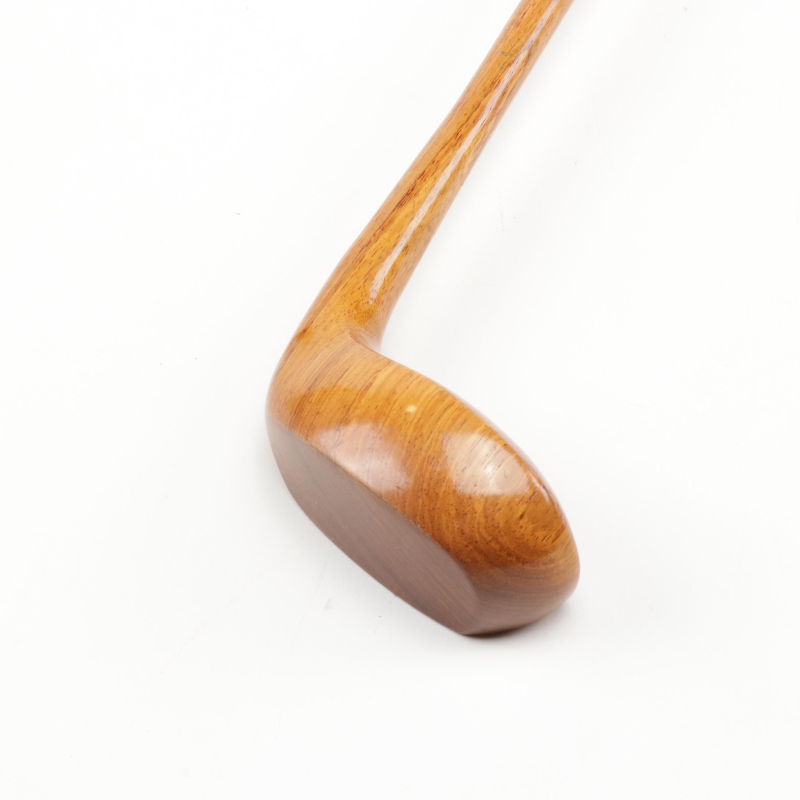 Olde Master Original Zambezi Redwood & Rhodesian Teak Putter Golf Club