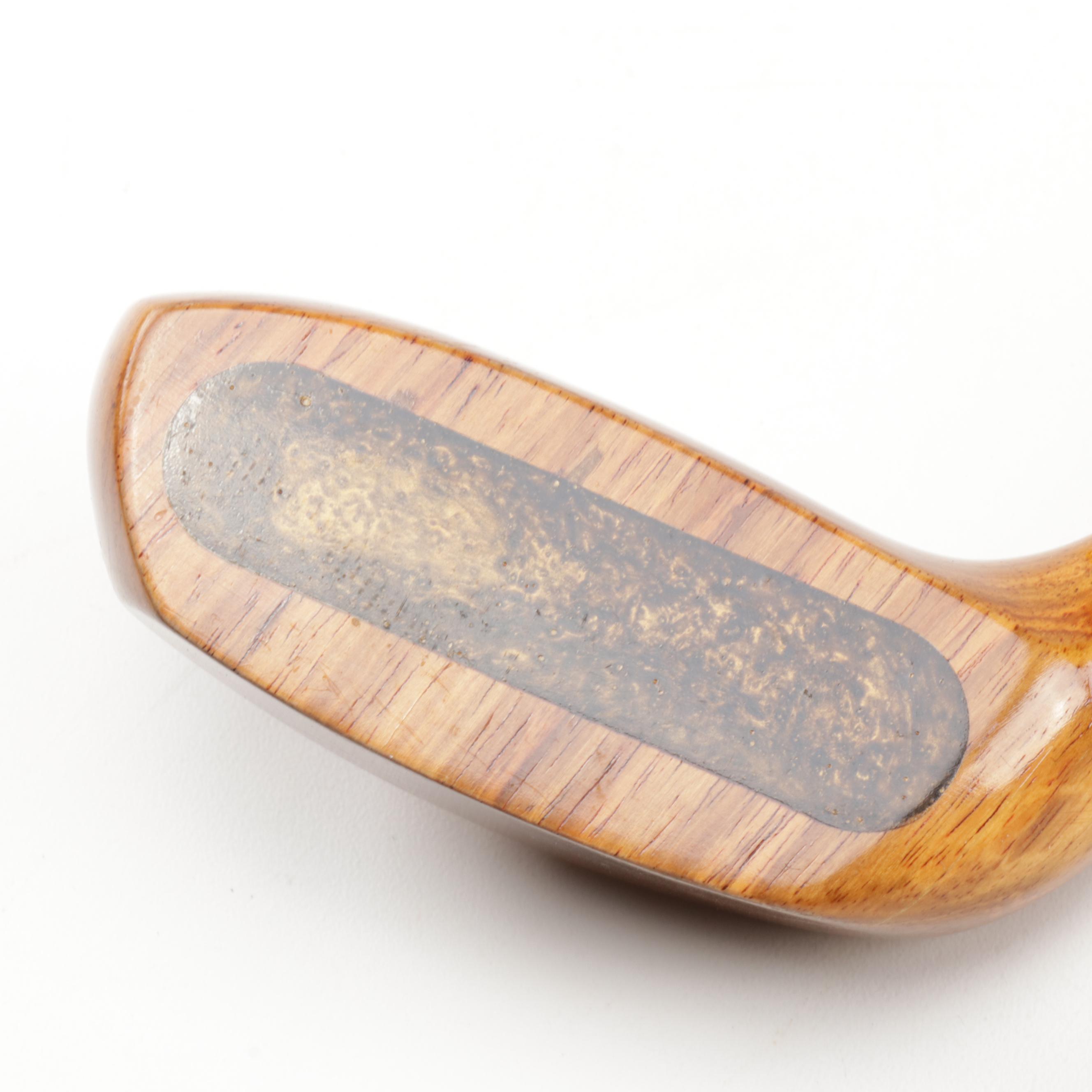 Olde Master Original Zambezi Redwood & Rhodesian Teak Putter Golf Club