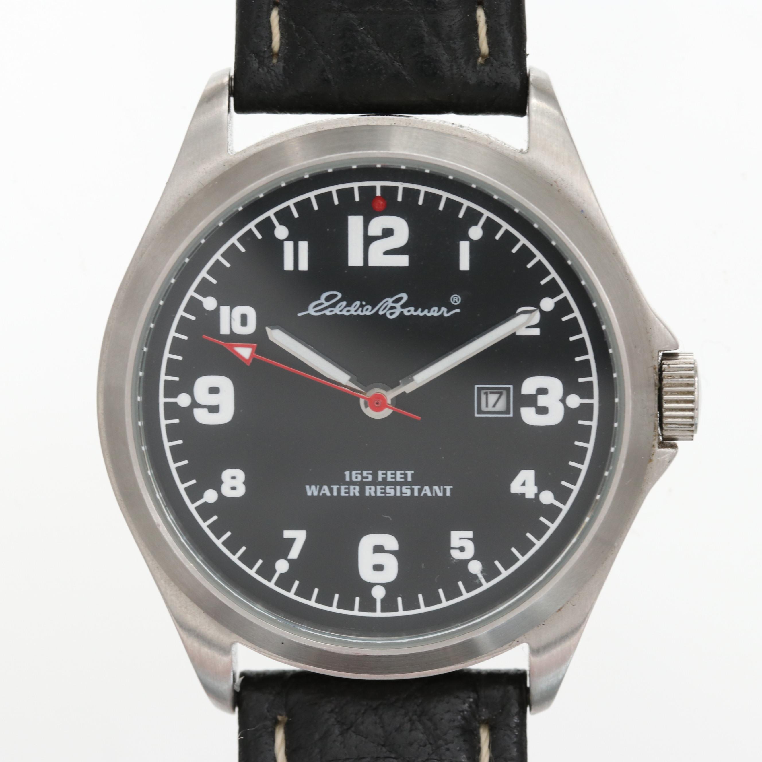 Eddie Bauer Field Watch Stainless Steel Quartz Watch