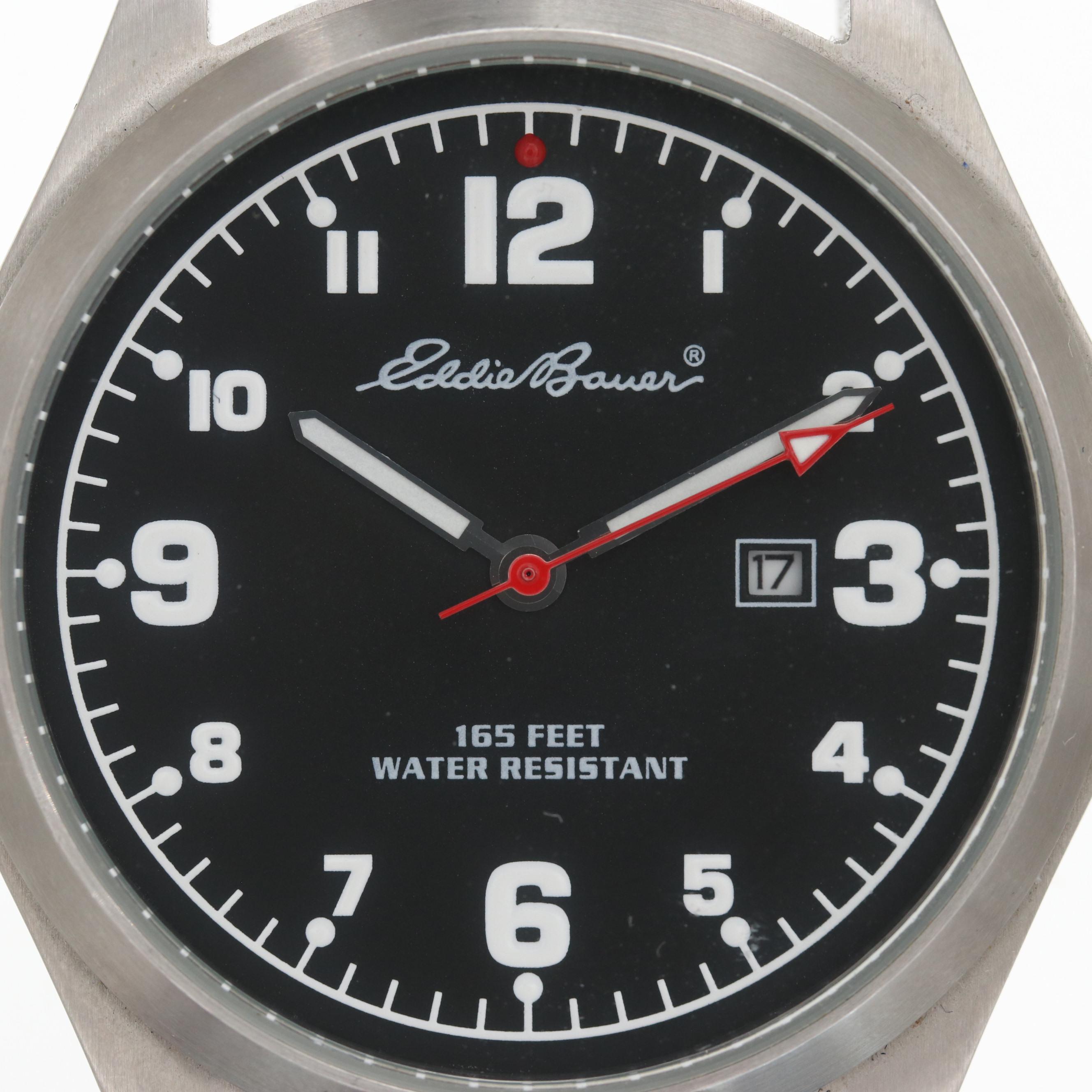 Eddie Bauer Field Watch Stainless Steel Quartz Watch