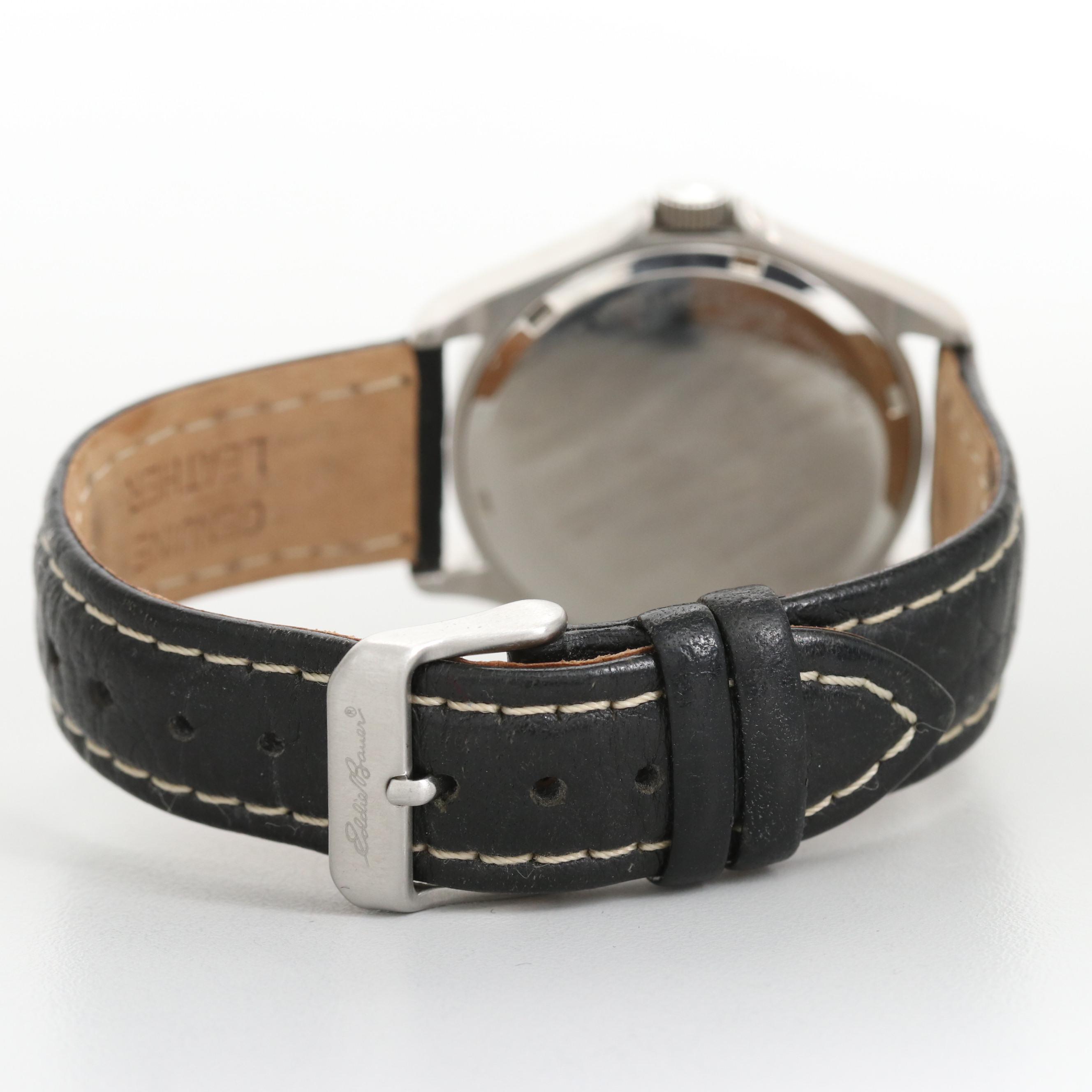 Eddie Bauer Field Watch Stainless Steel Quartz Watch