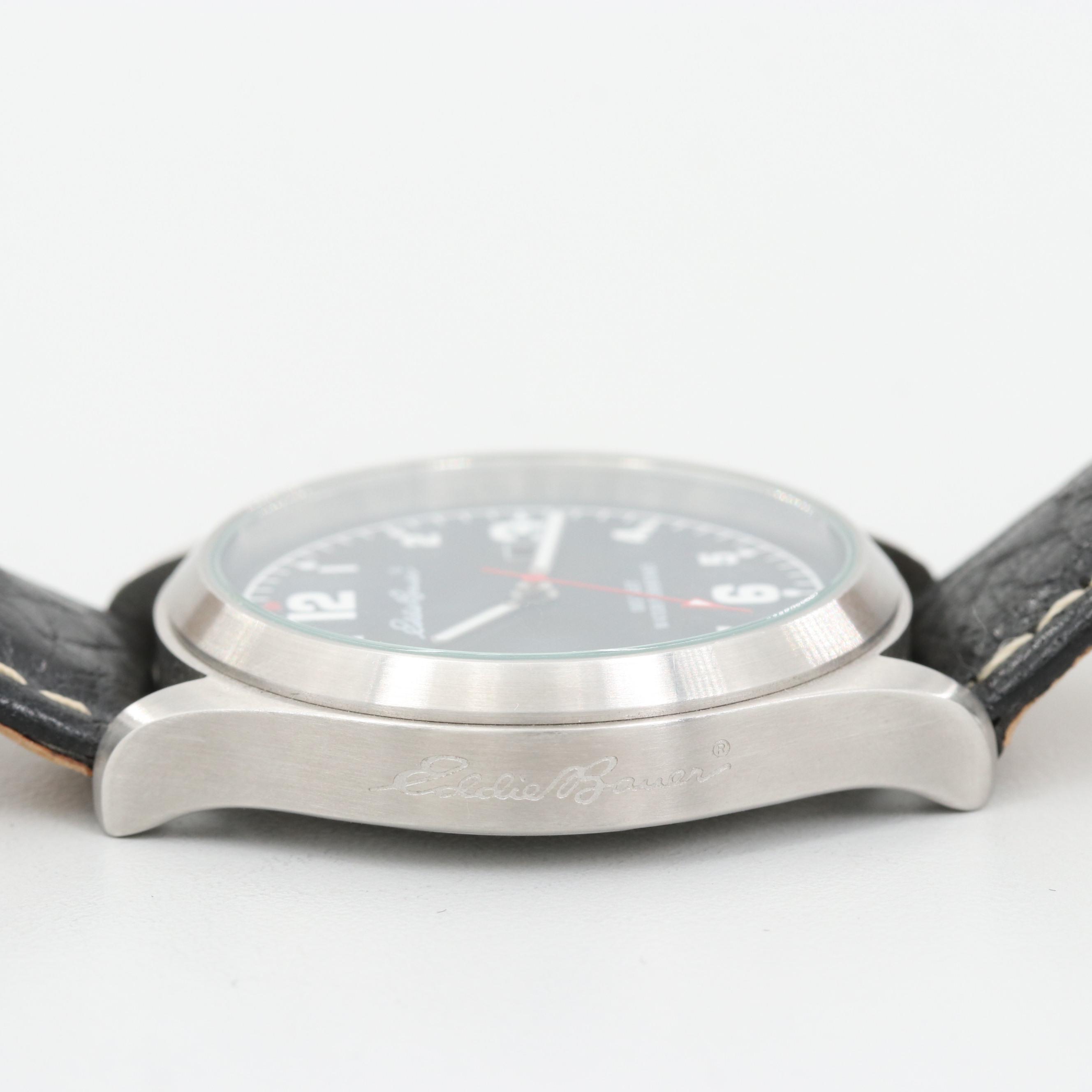 Eddie Bauer Field Watch Stainless Steel Quartz Watch