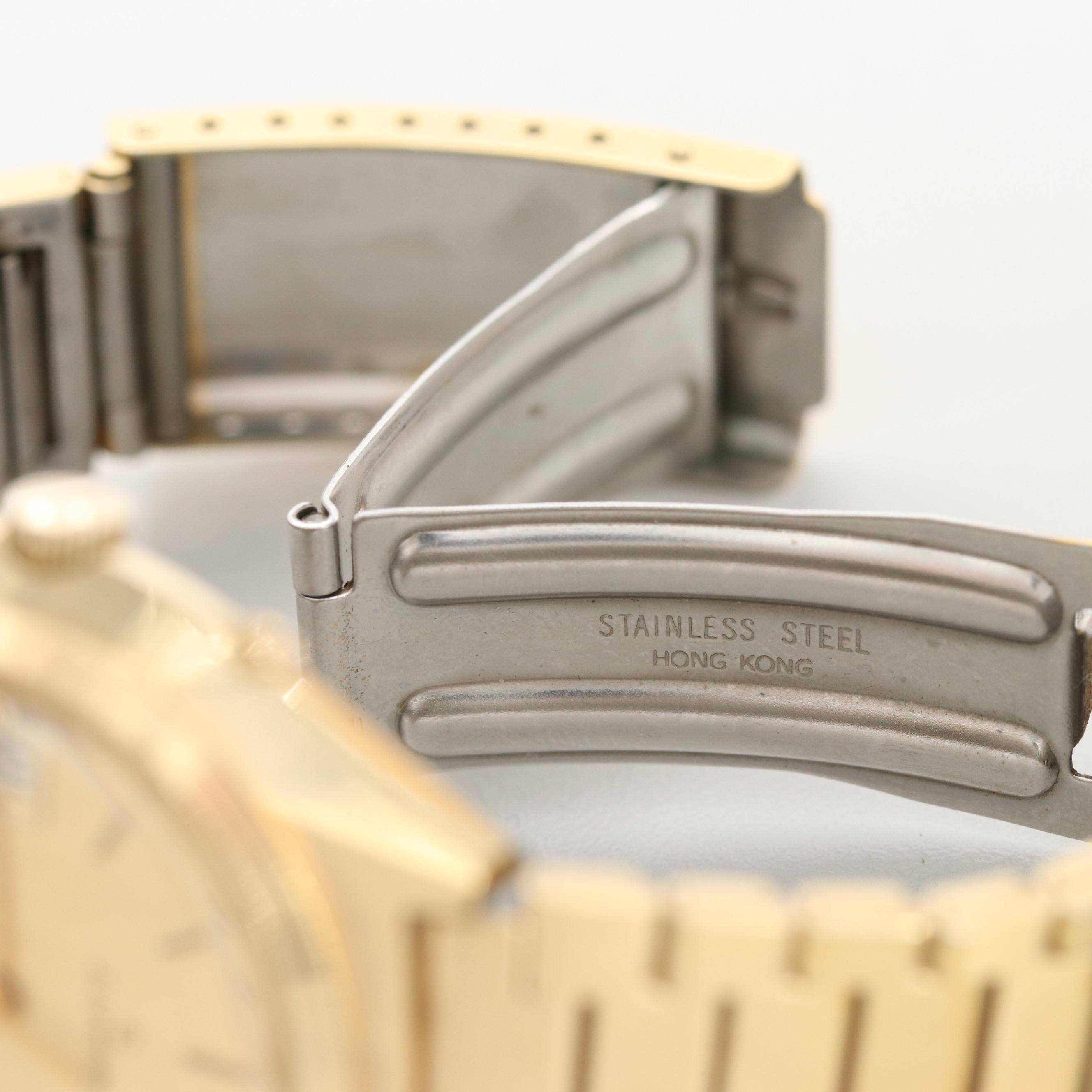 Vintage Bulova Accutron Gold Tone Quartz Watch